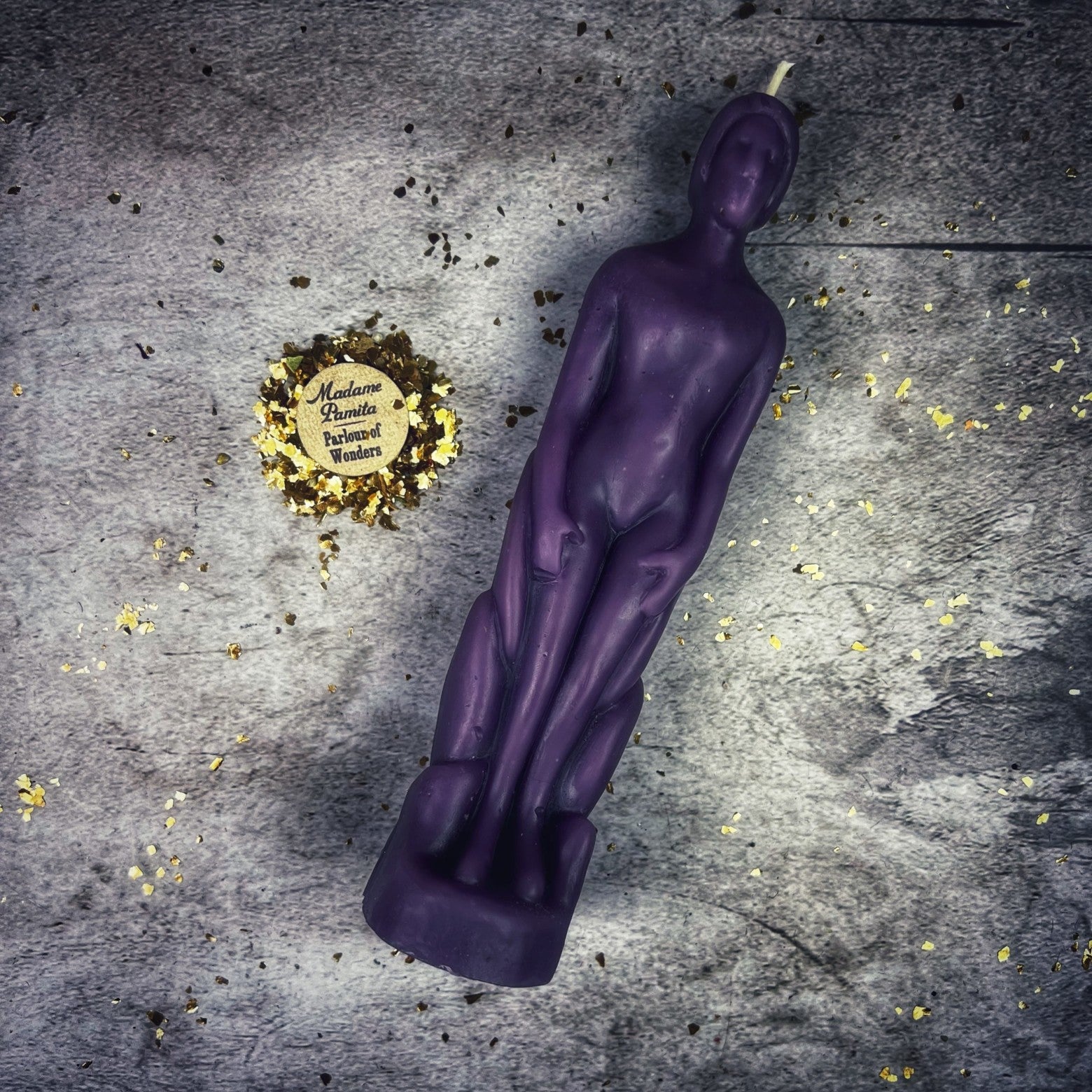 Beeswax Human Figural Spell Candle