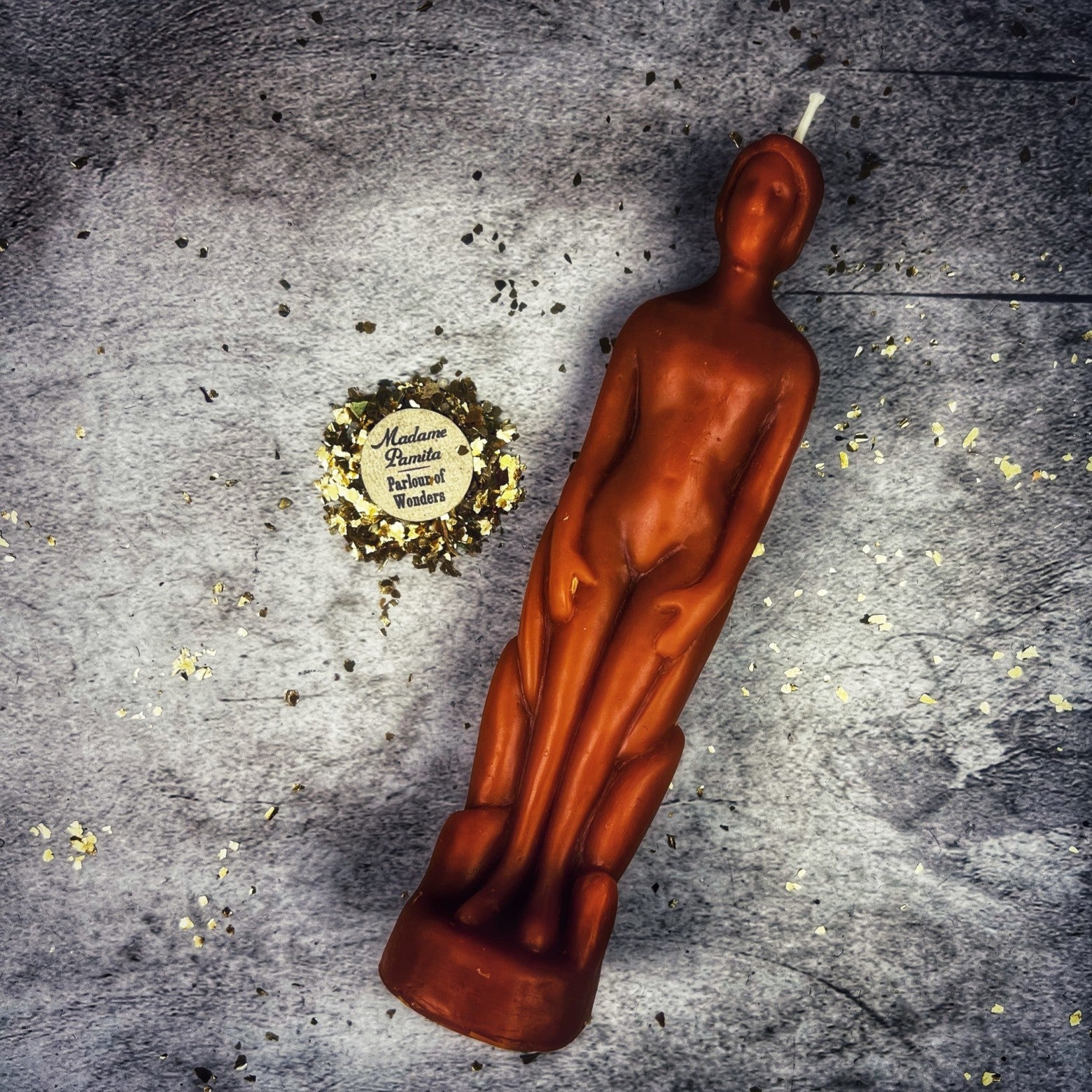 Beeswax Human Figural Spell Candle