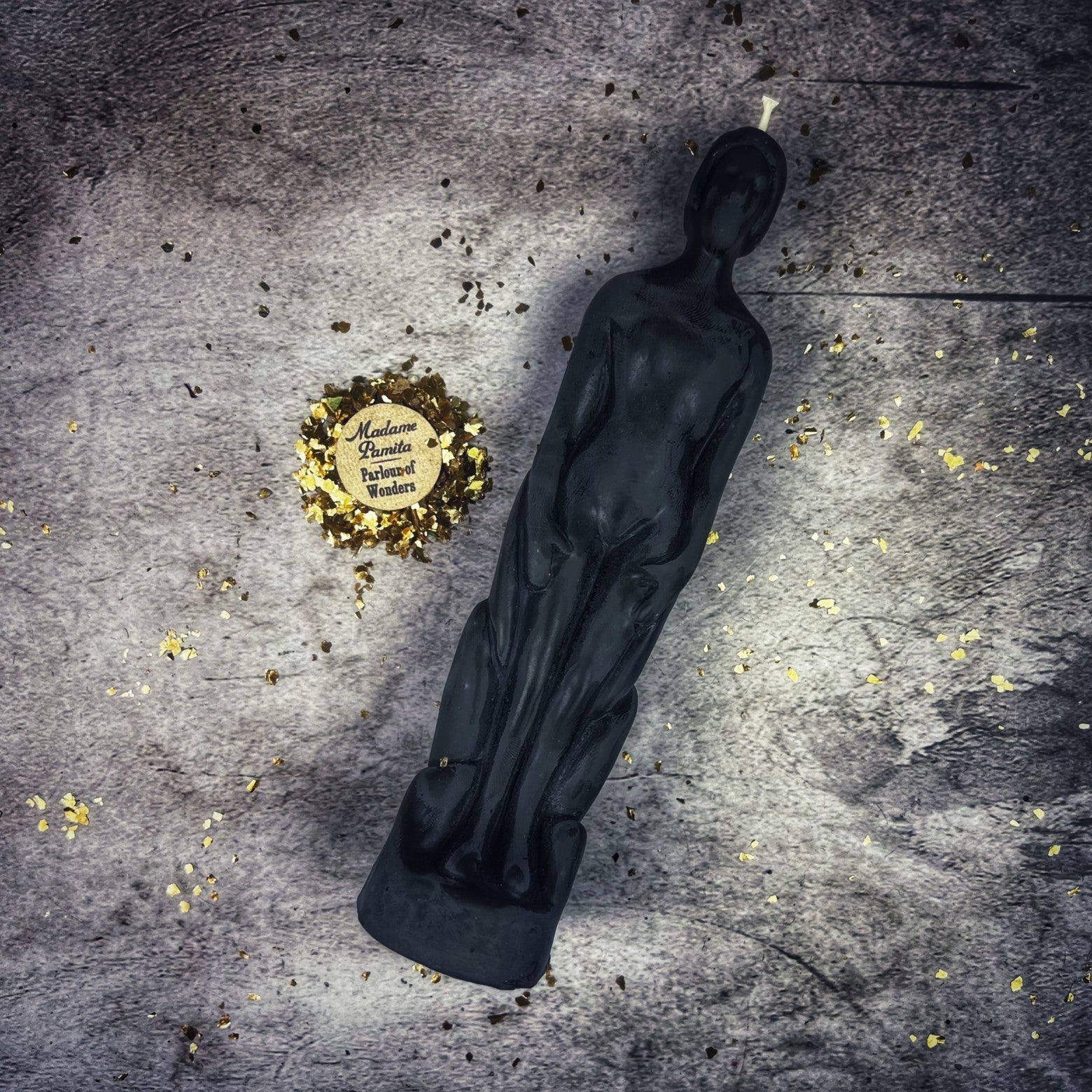 Beeswax Human Figural Spell Candle