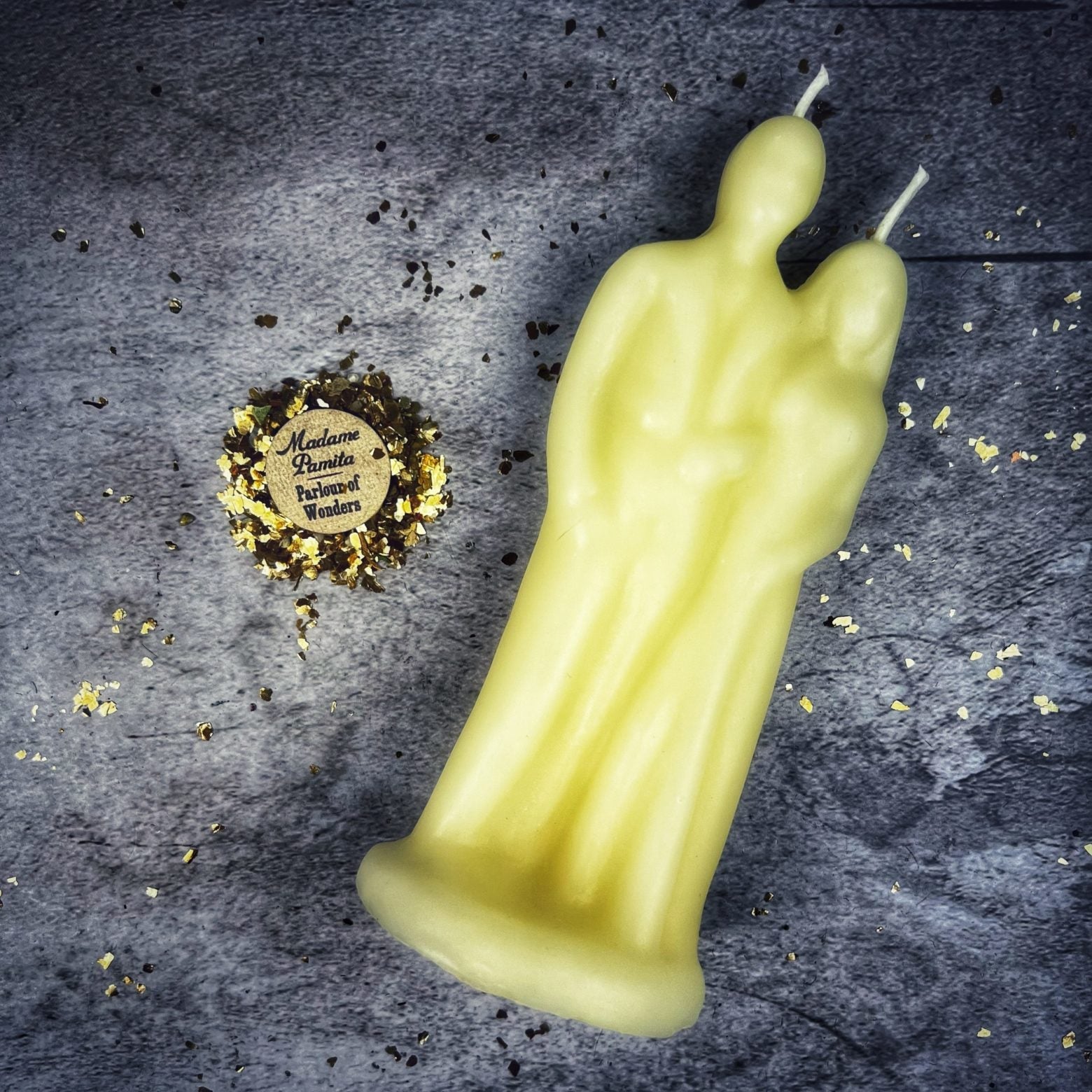 Beeswax Happy Marriage Spell Candle