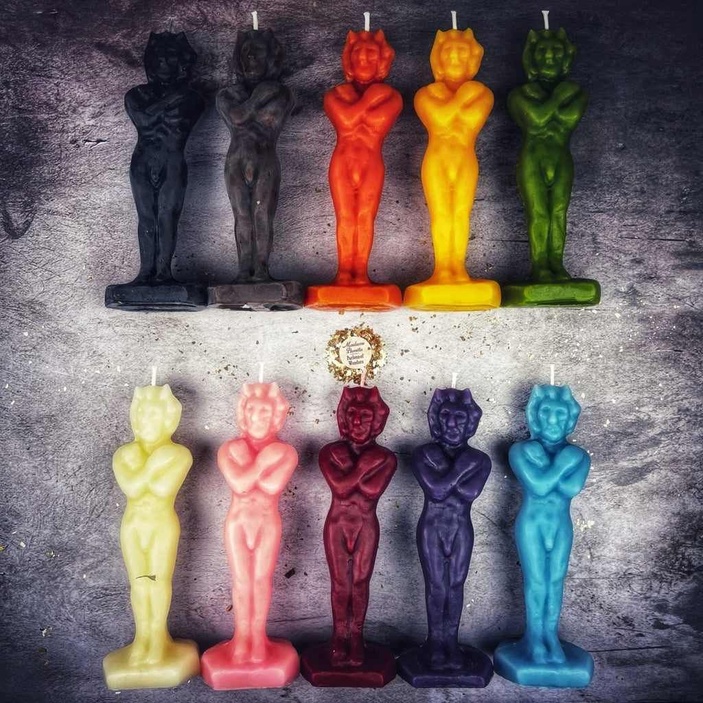 Beeswax Pan God of the Wild Spell Candle