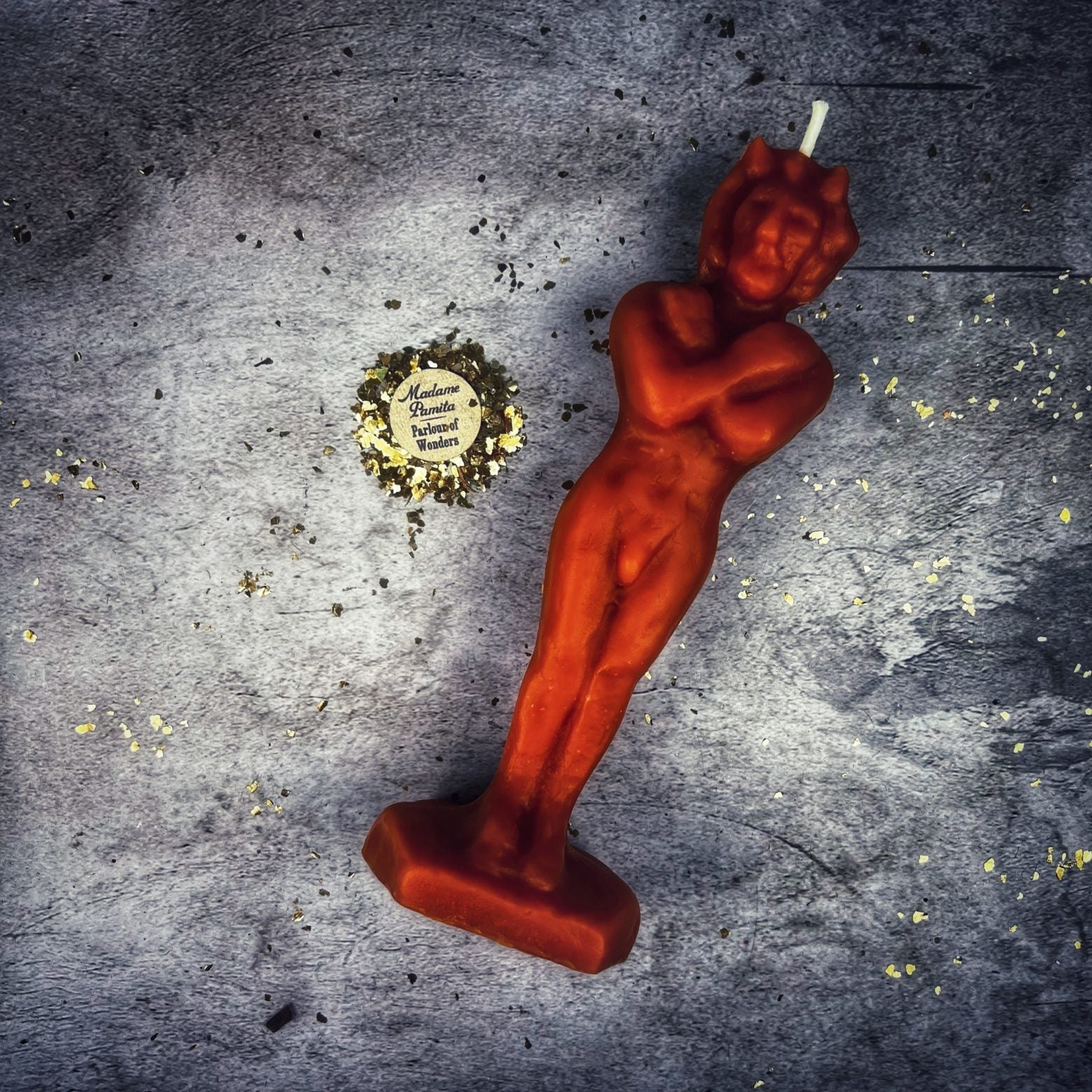 Beeswax Pan God of the Wild Spell Candle