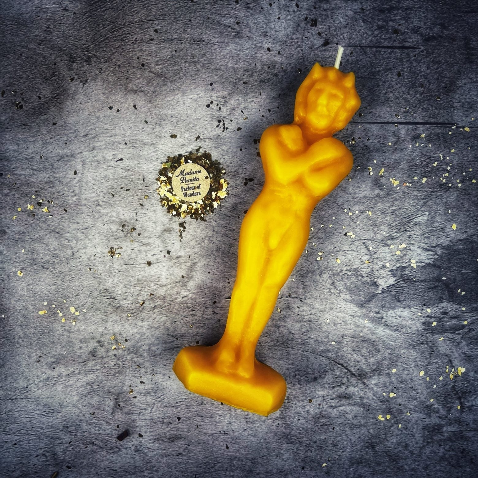 Beeswax Pan God of the Wild Spell Candle