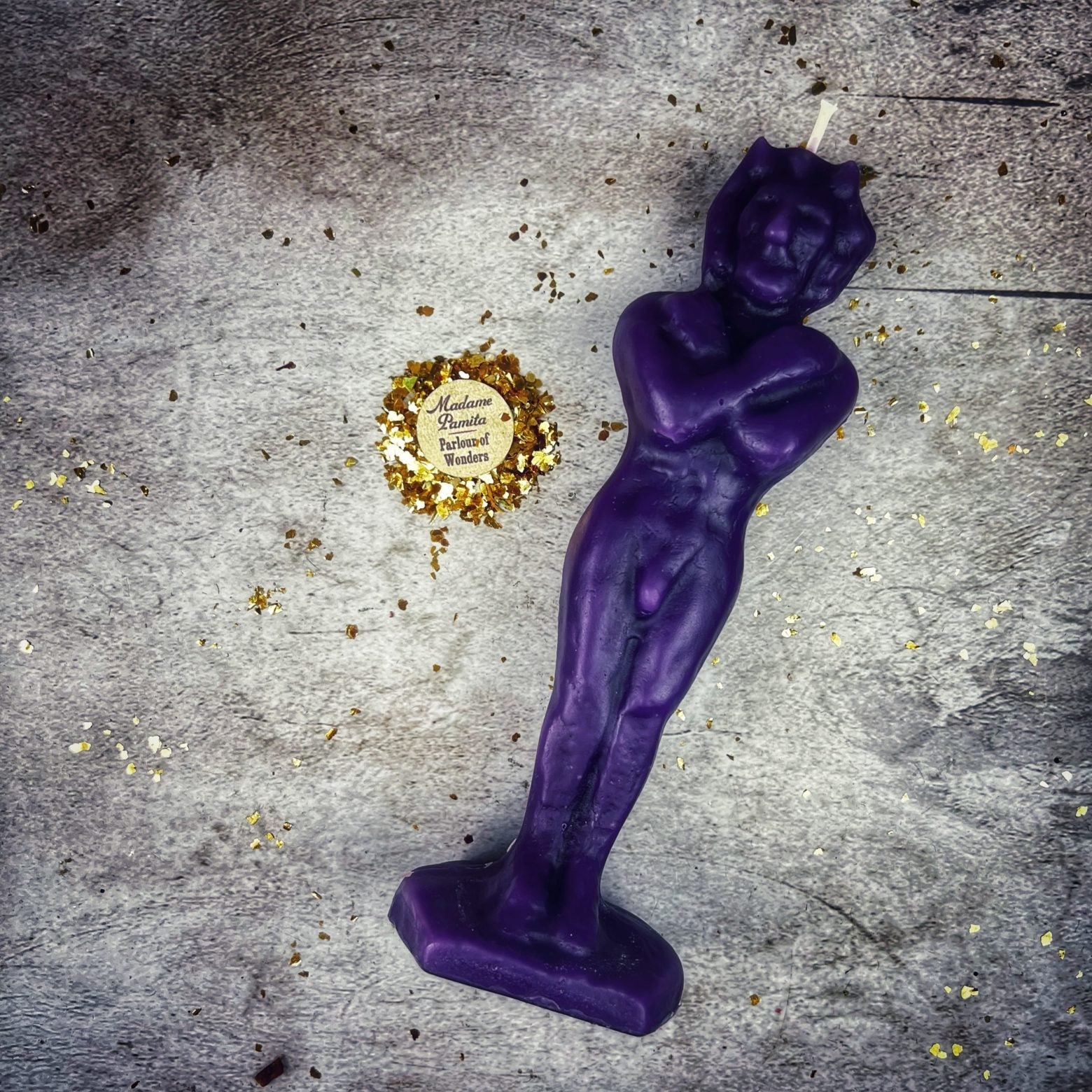 Beeswax Pan God of the Wild Spell Candle