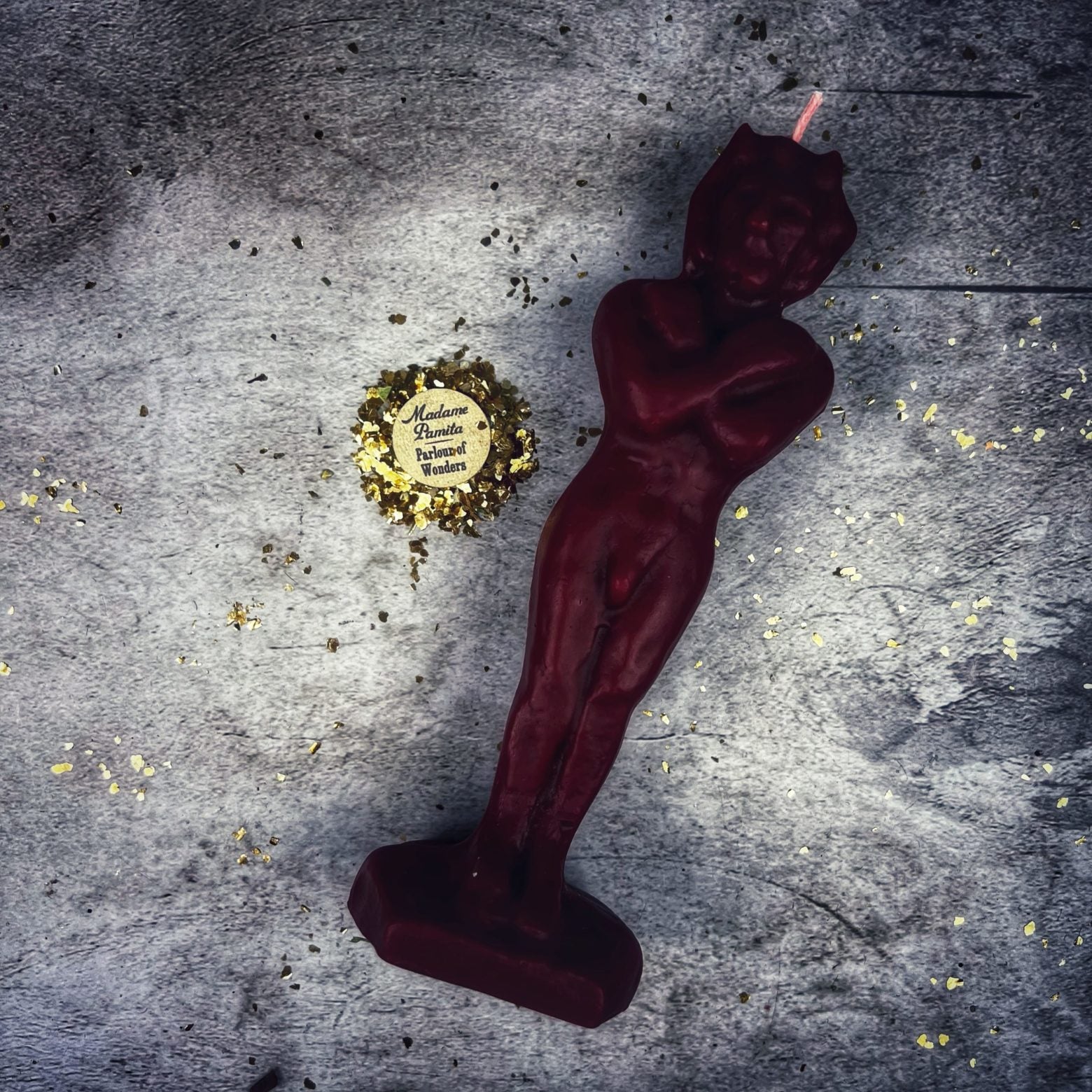 Beeswax Pan God of the Wild Spell Candle