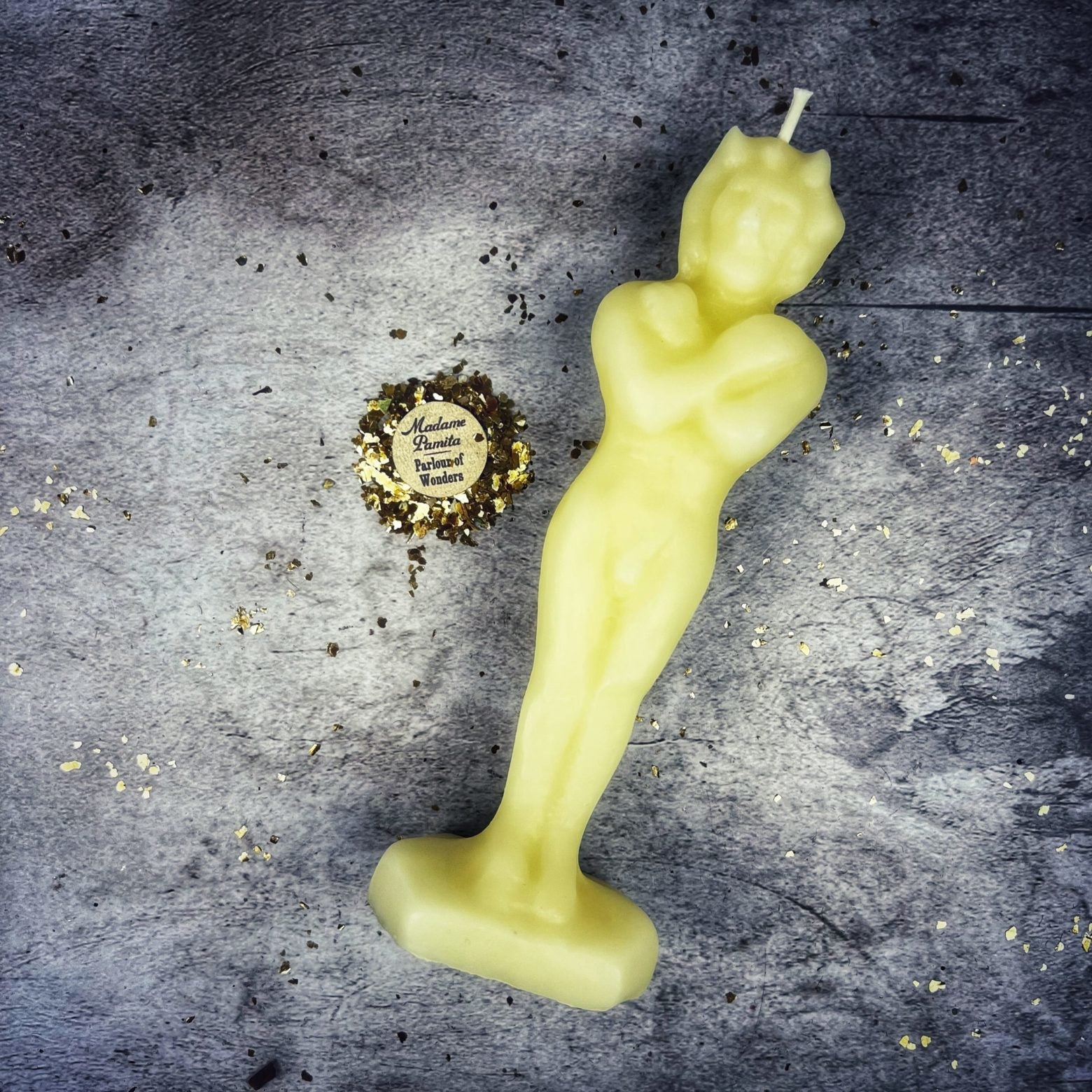 Beeswax Pan God of the Wild Spell Candle