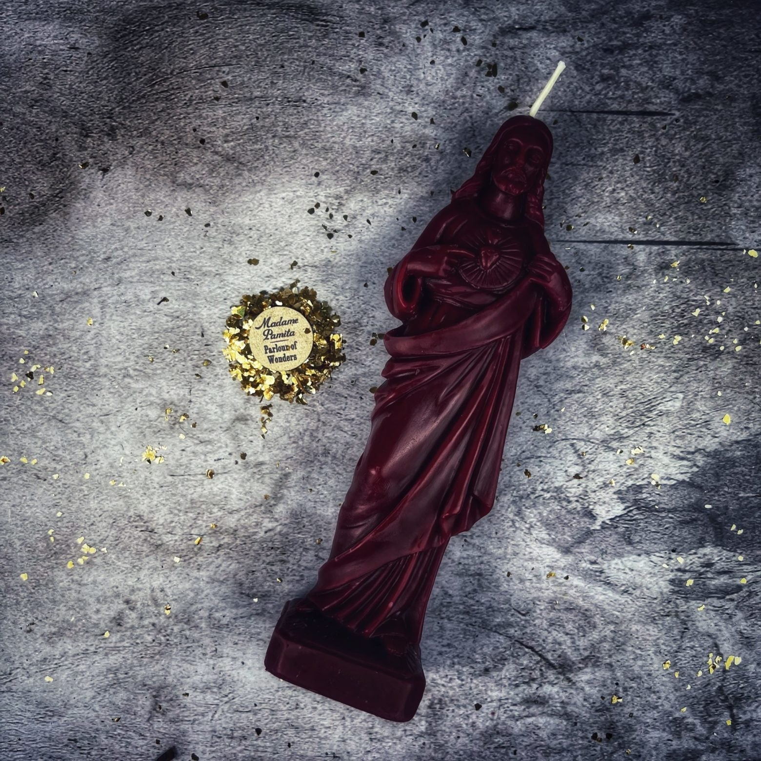 Sacred Heart of Jesus Candle Spell Kit - Divine Love & Miracle Magic