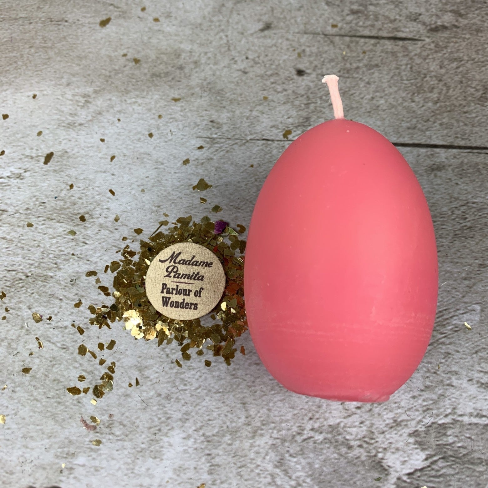 Beeswax Egg Talisman Spell Candle