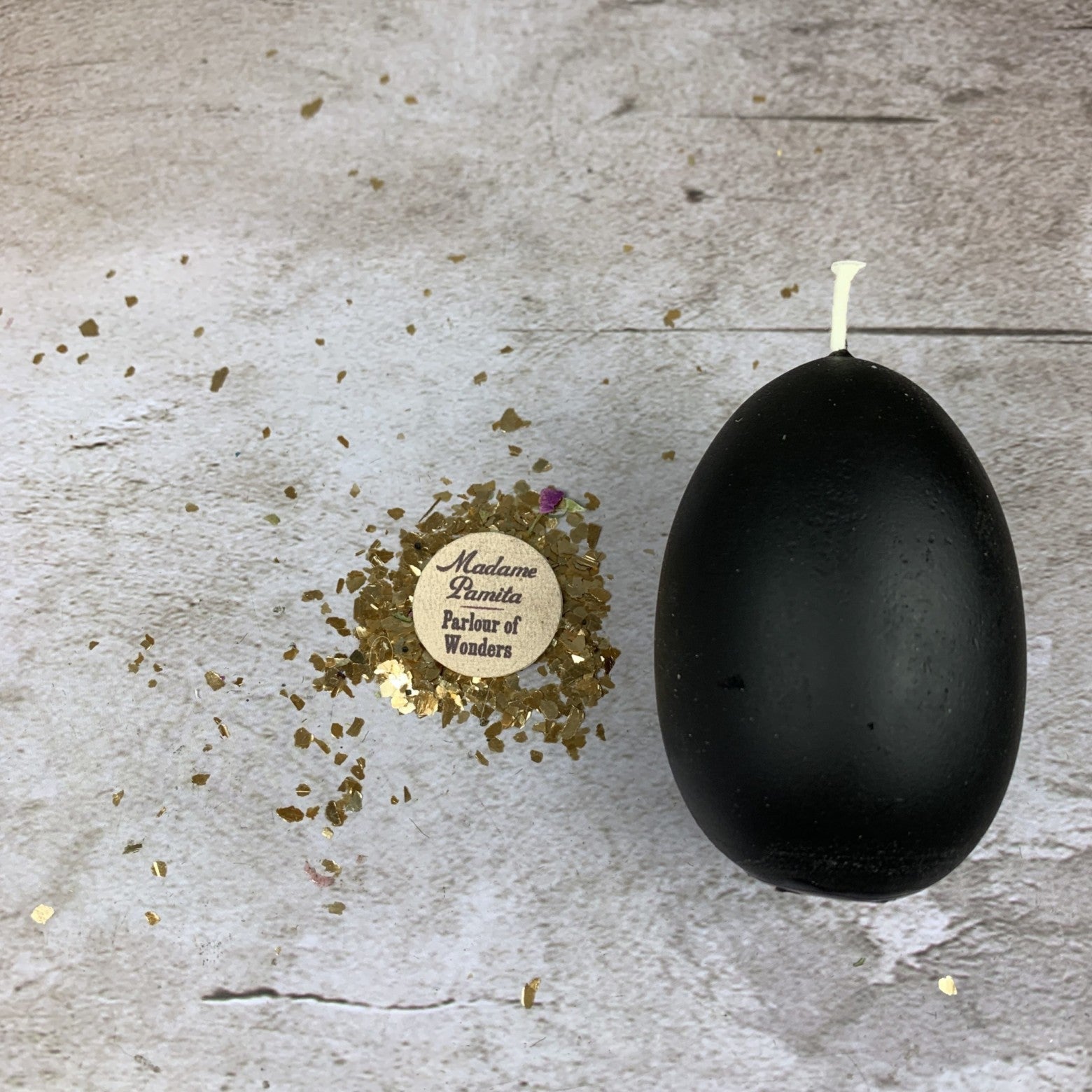 Beeswax Egg Talisman Spell Candle