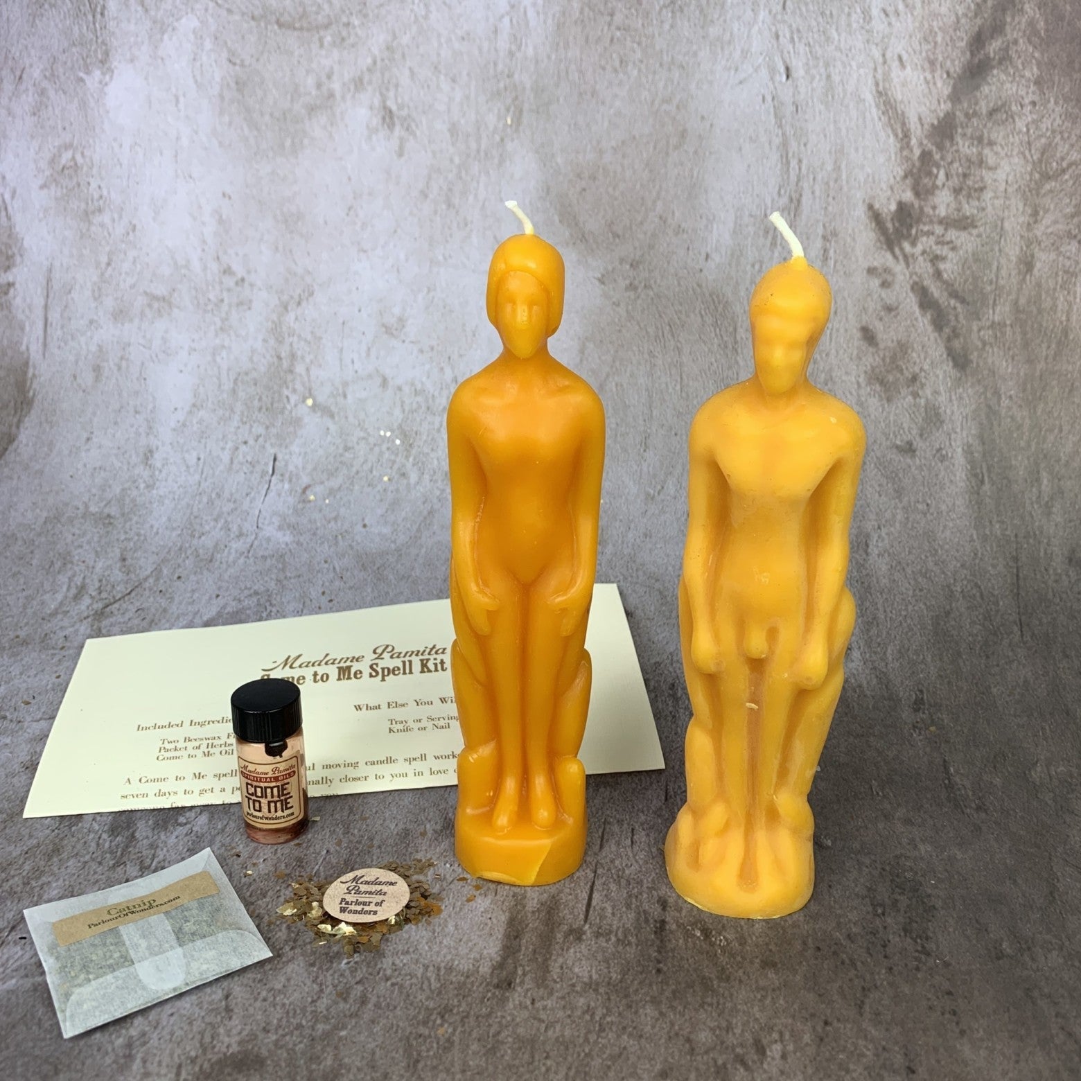 Come to Me Candle Spell Kit Human/Male