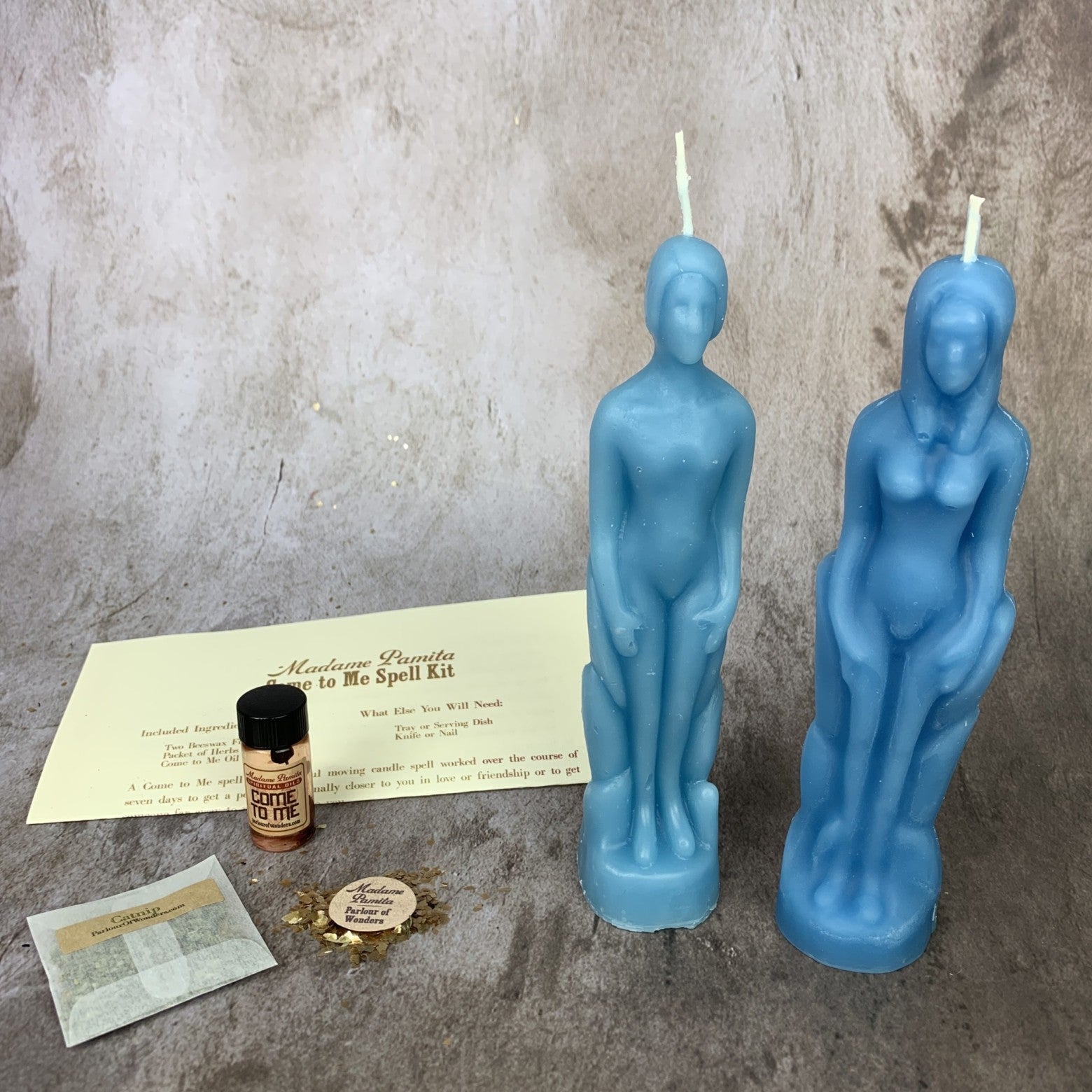 Come to Me Candle Spell Kit Human/Female