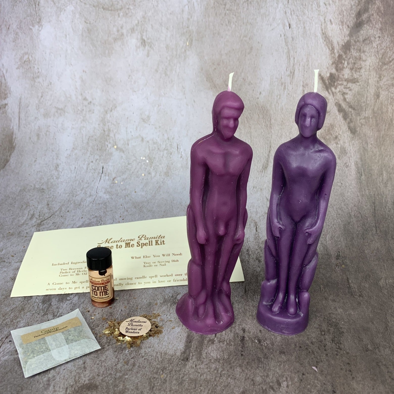 Come to Me Candle Spell Kit Human/Male