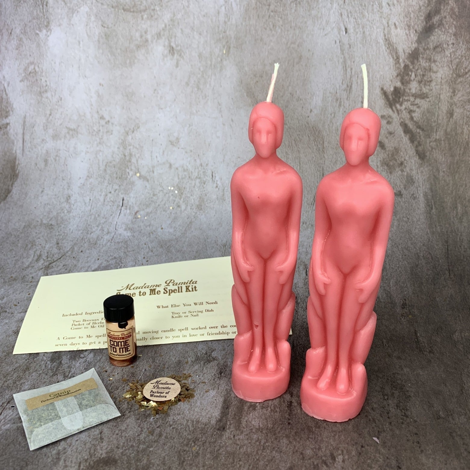 Come to Me Candle Spell Kit Human/Human