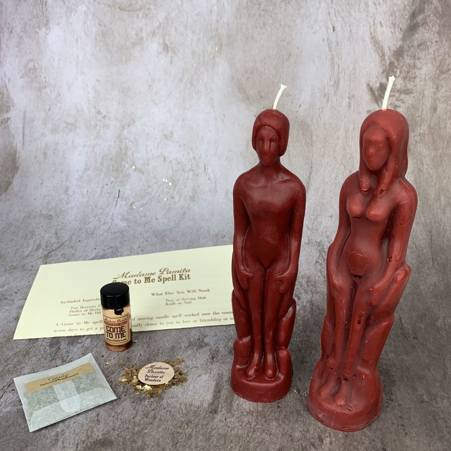 Come to Me Candle Spell Kit Human/Female
