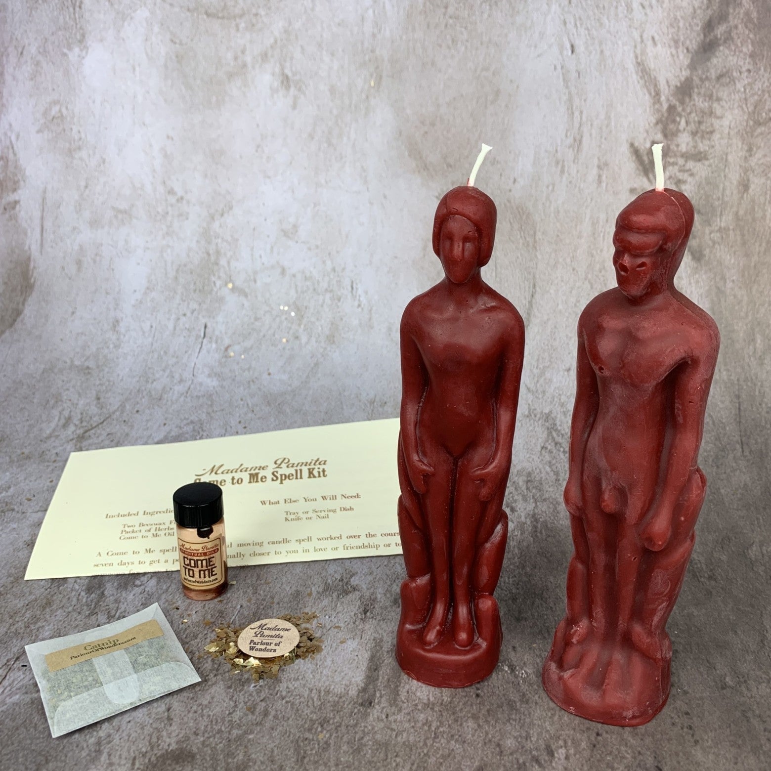 Come to Me Candle Spell Kit Human/Male