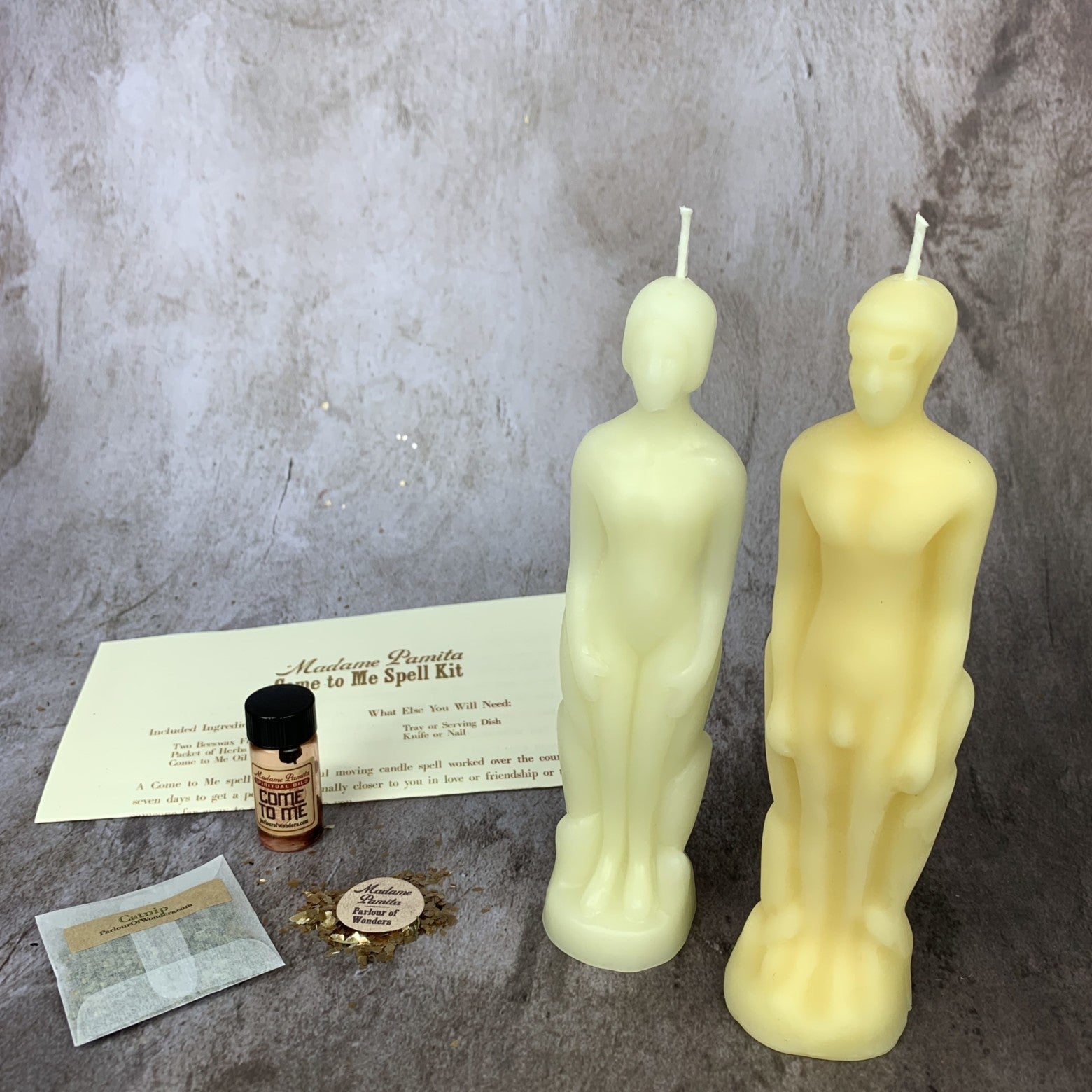 Come to Me Candle Spell Kit Human/Male