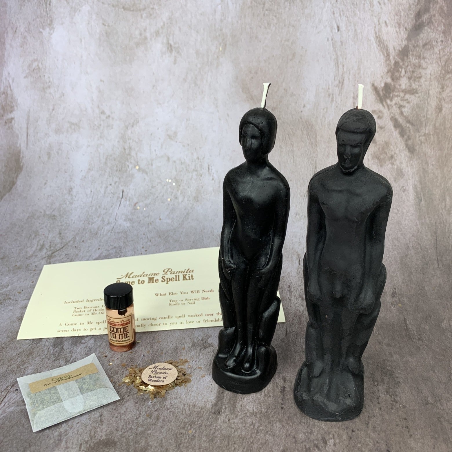 Come to Me Candle Spell Kit Human/Male
