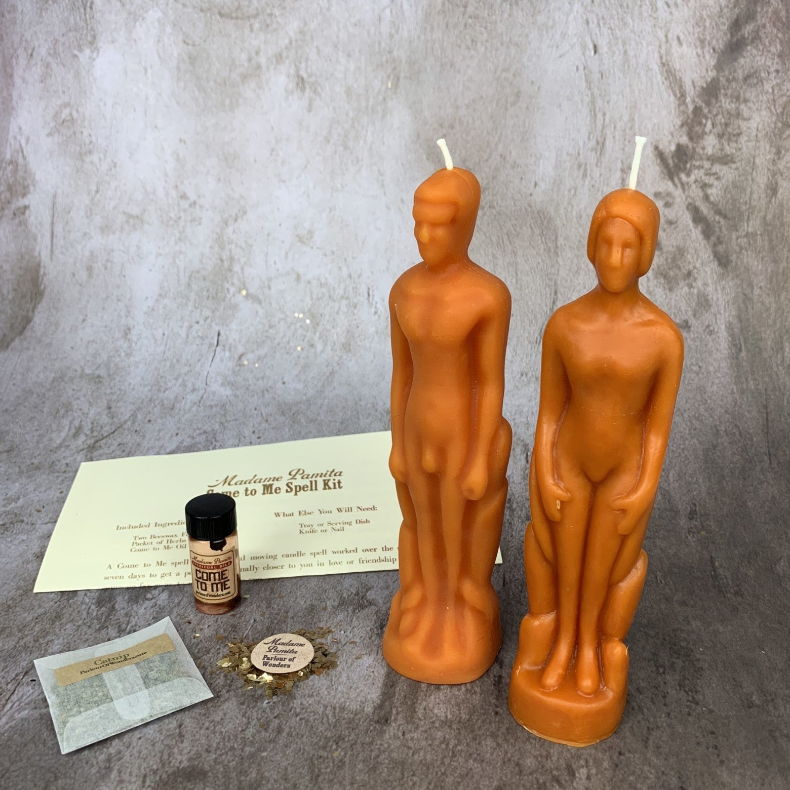 Come to Me Candle Spell Kit Human/Male