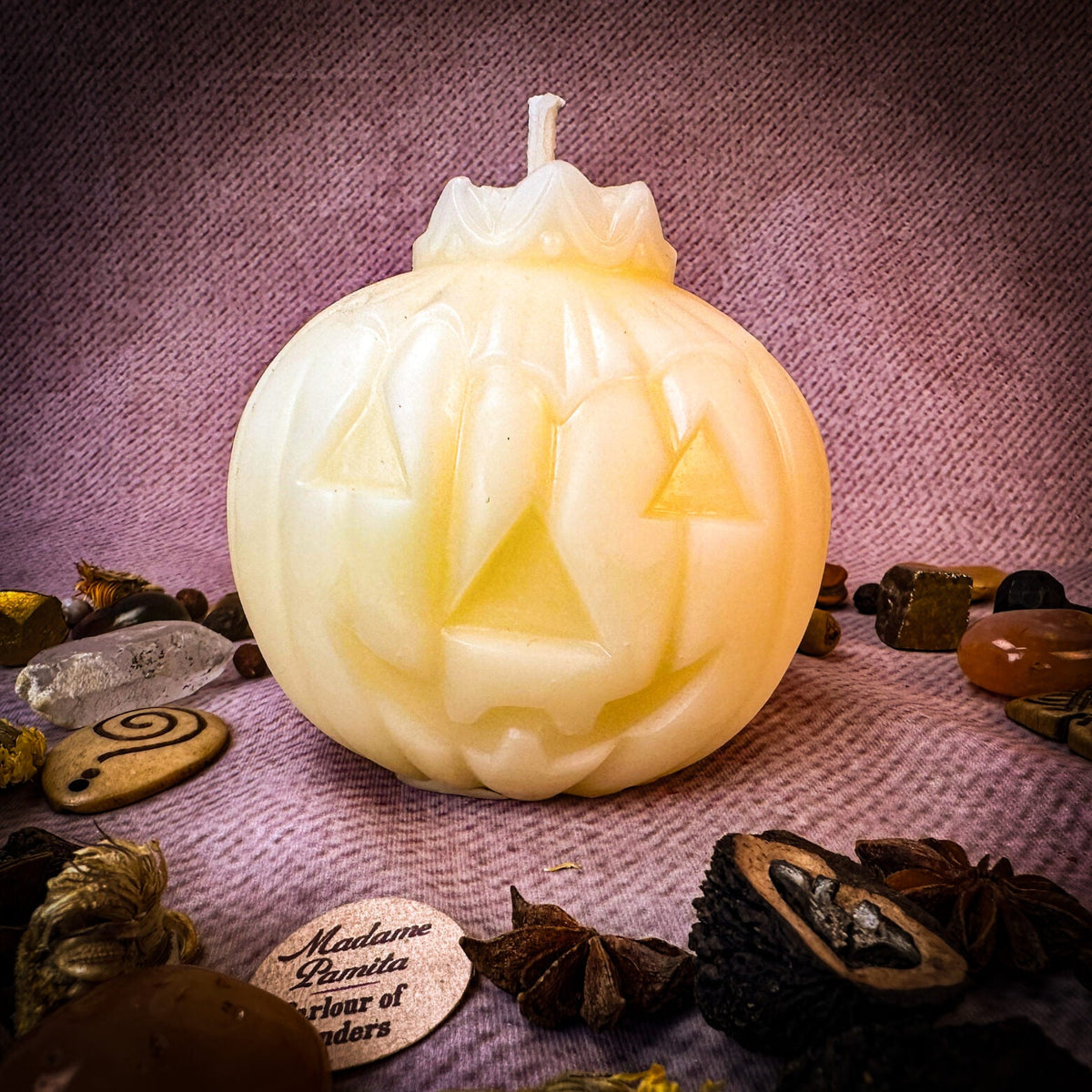 Samhain Candle Spell Kit – Halloween Protection & Harvest Abundance Magic