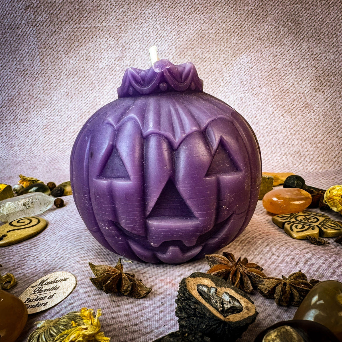 Samhain Candle Spell Kit – Halloween Protection & Harvest Abundance Magic