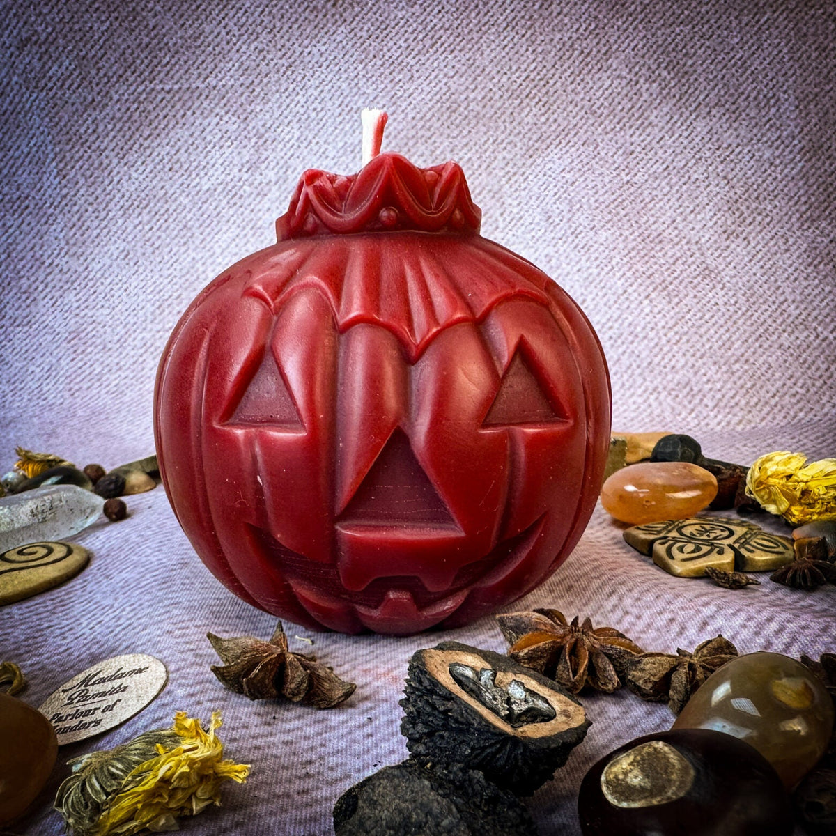 Samhain Candle Spell Kit – Halloween Protection & Harvest Abundance Magic