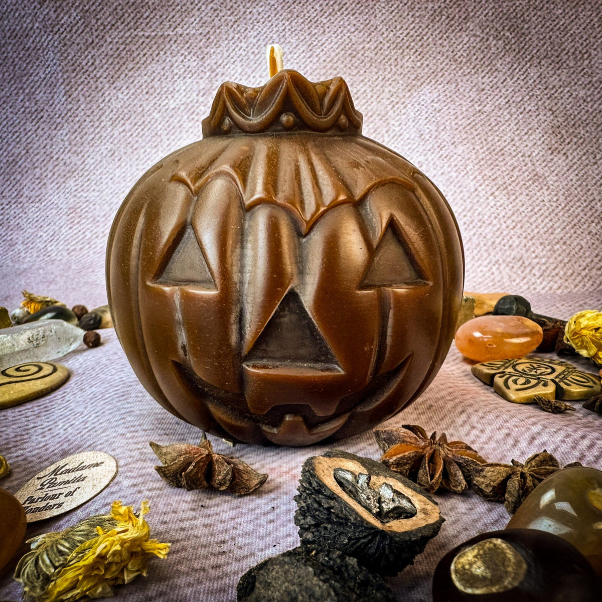Samhain Candle Spell Kit – Halloween Protection & Harvest Abundance Magic