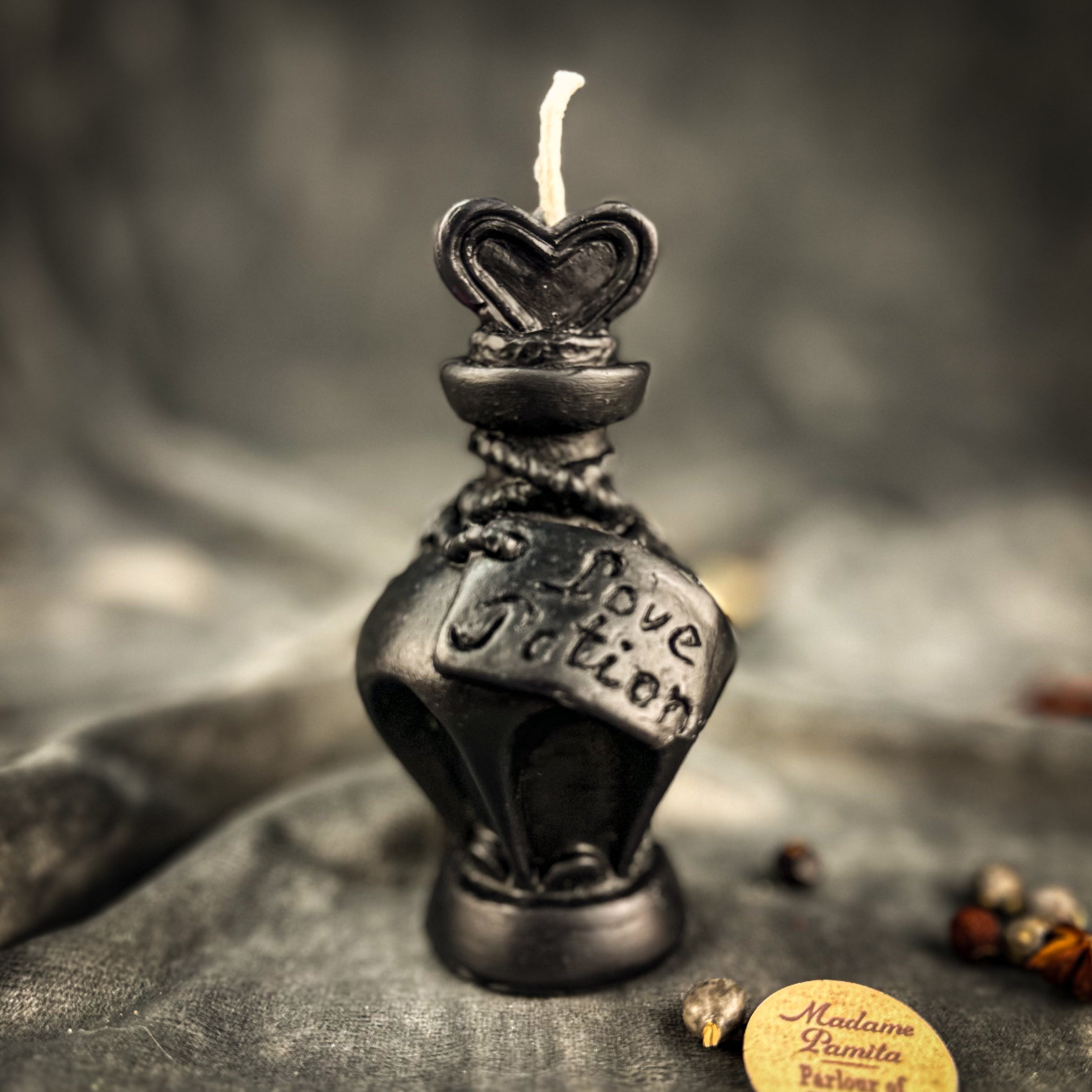 Love Potion Bottle Candle Spell Kit - Enchant & Attract Romantic Love