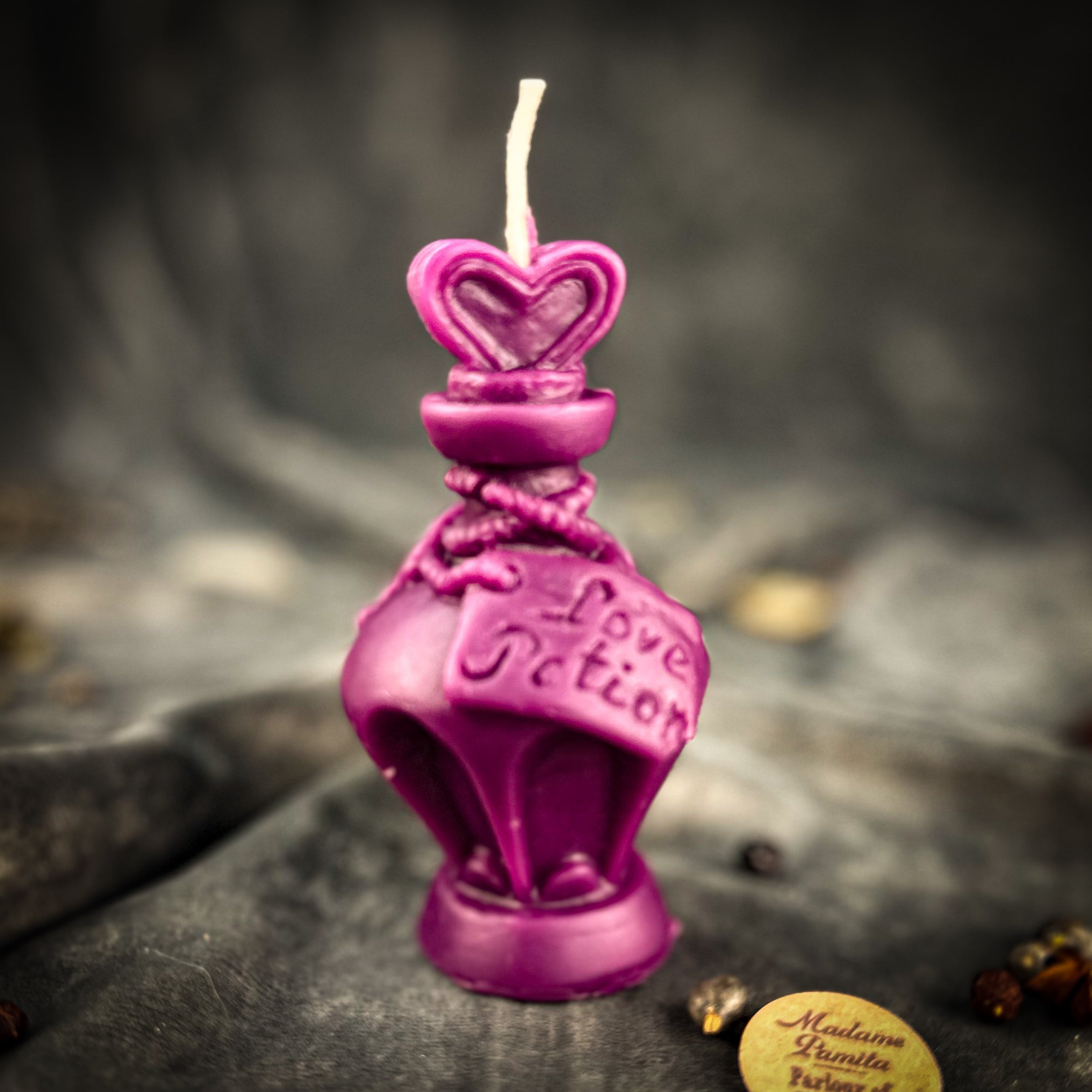 Love Potion Bottle Candle Spell Kit - Enchant & Attract Romantic Love