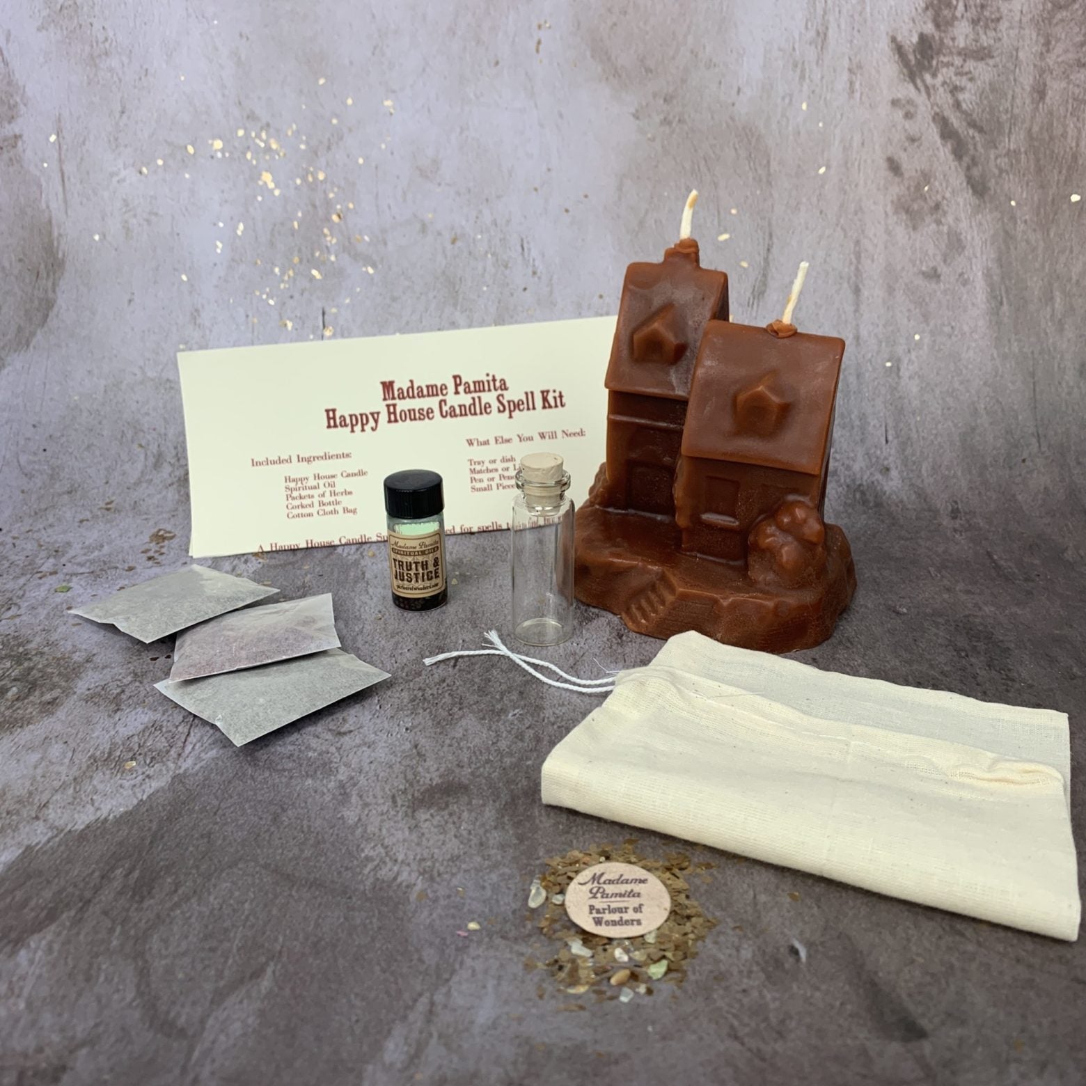 Happy House Candle Spell Kit