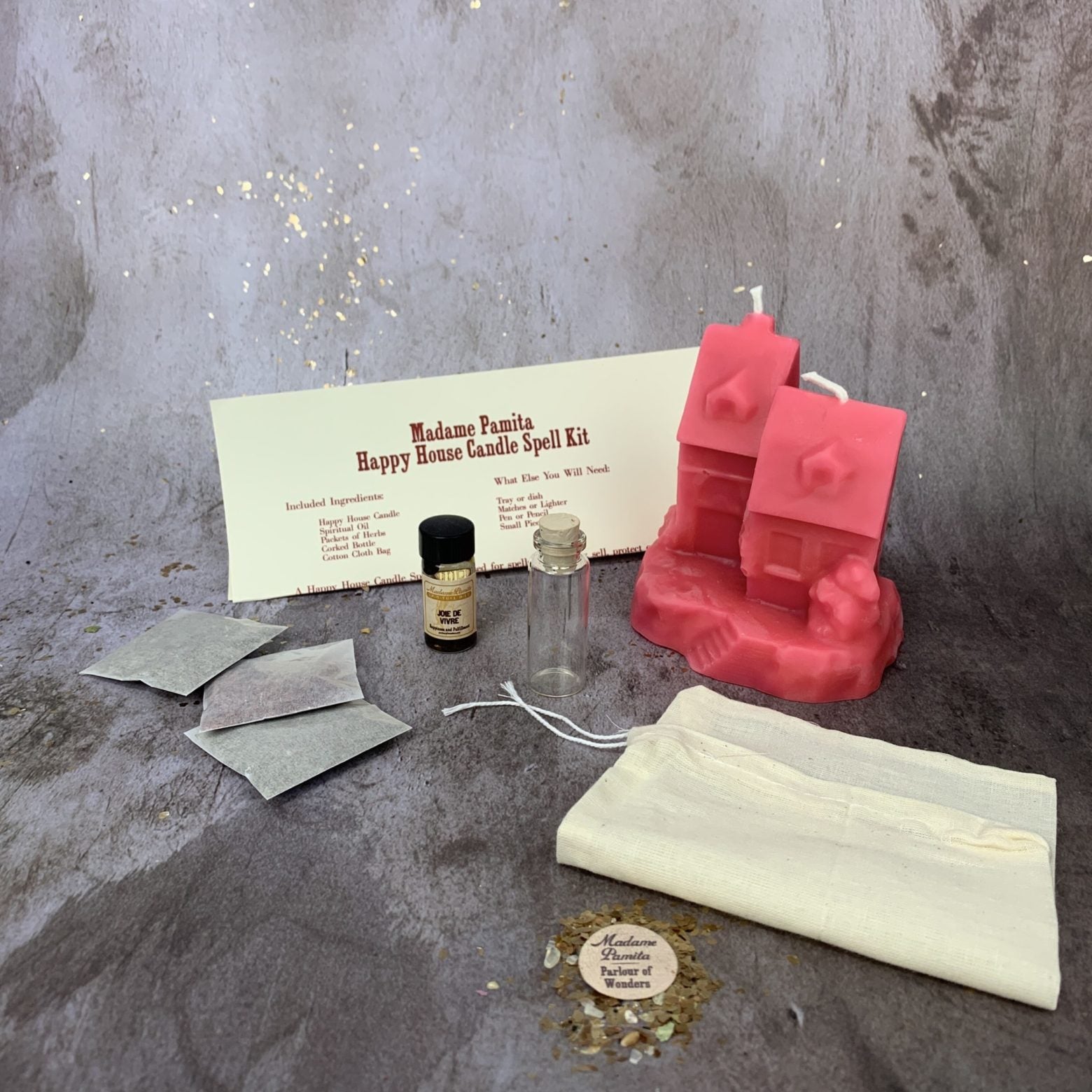 Happy House Candle Spell Kit