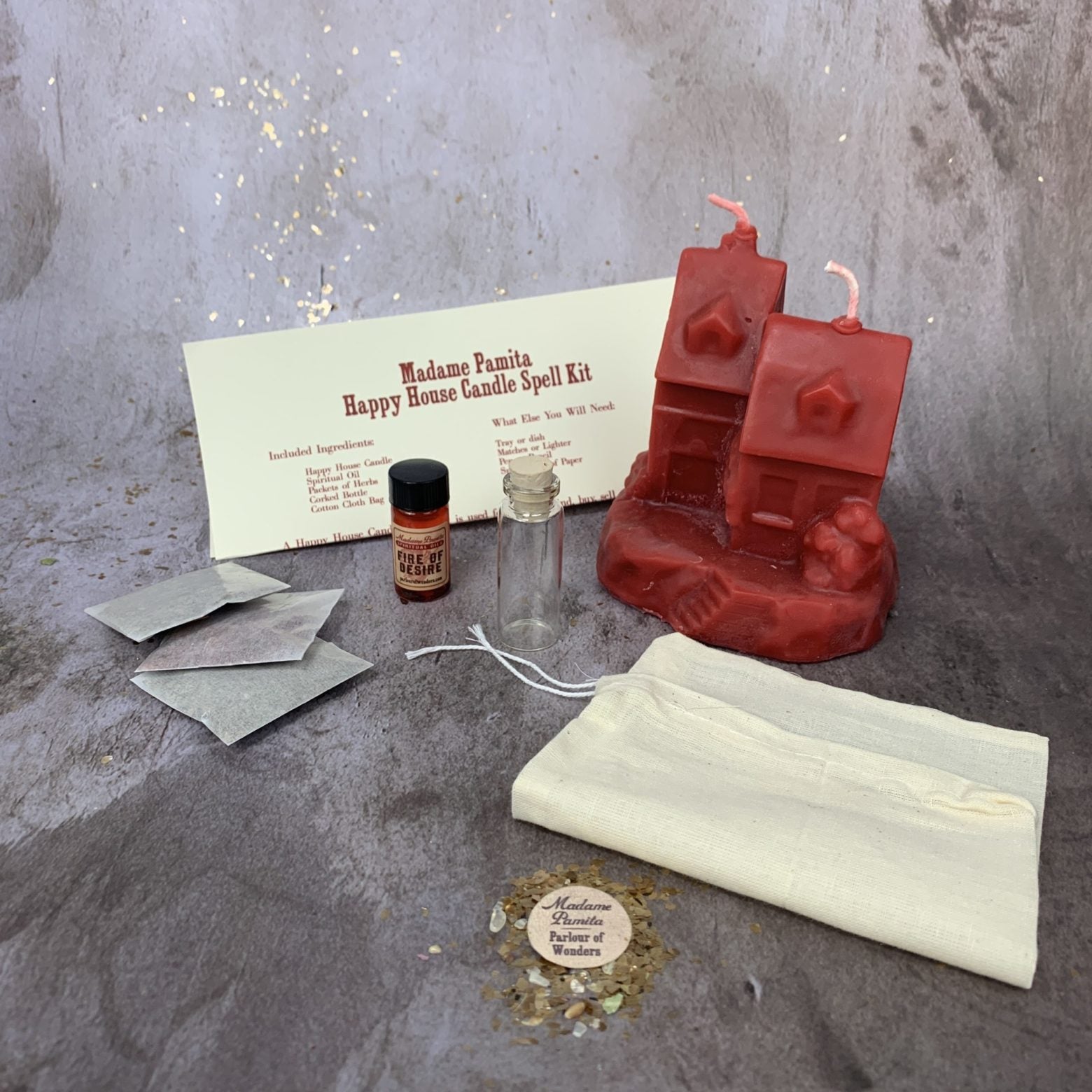 Happy House Candle Spell Kit