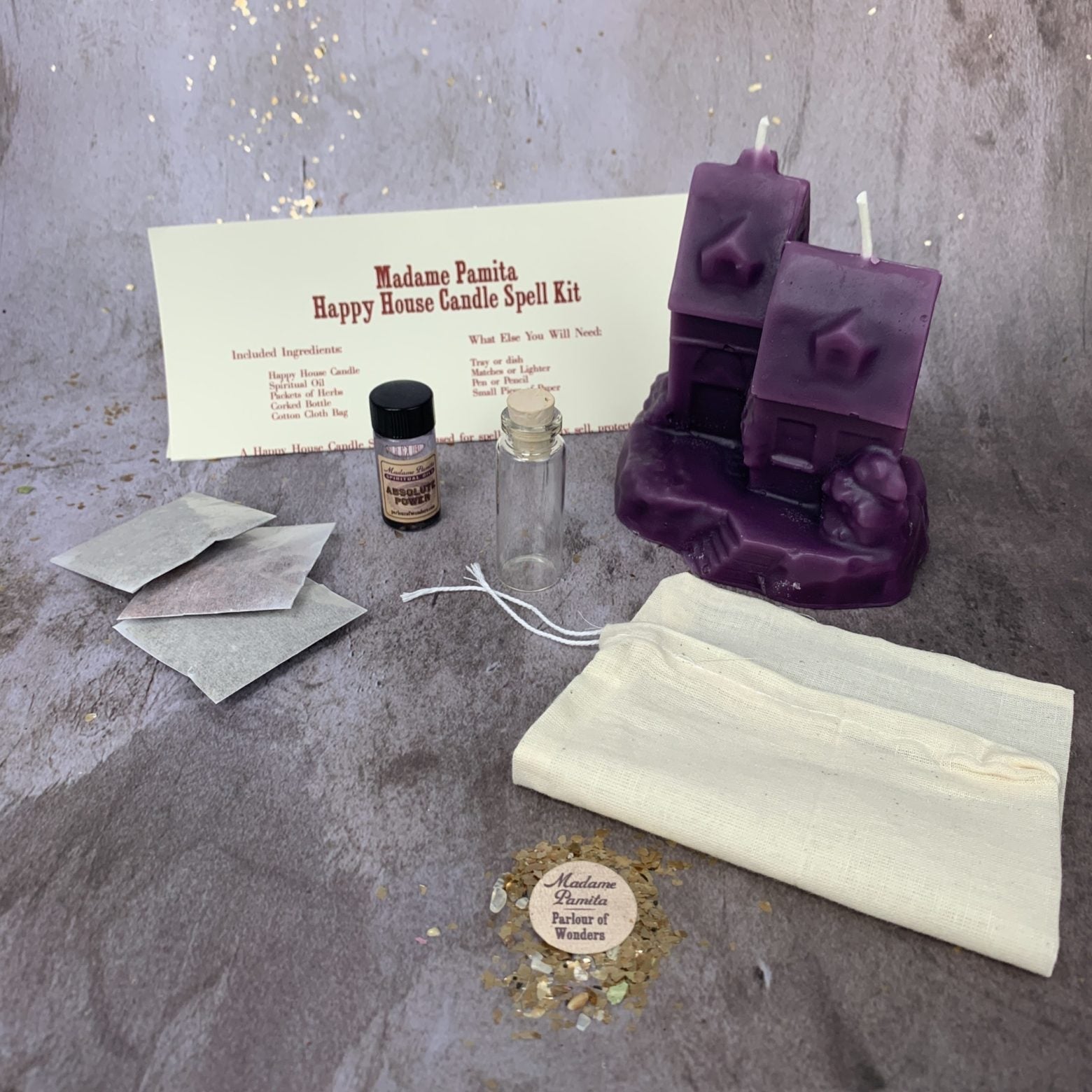Happy House Candle Spell Kit