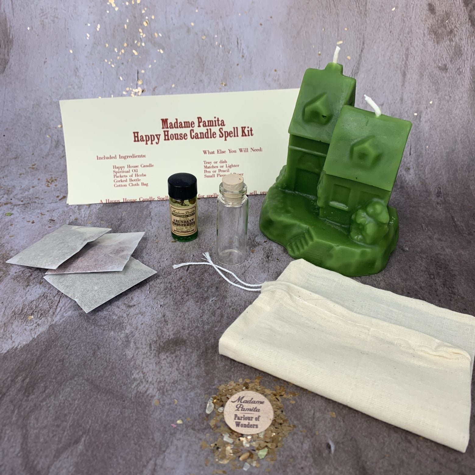 Happy House Candle Spell Kit