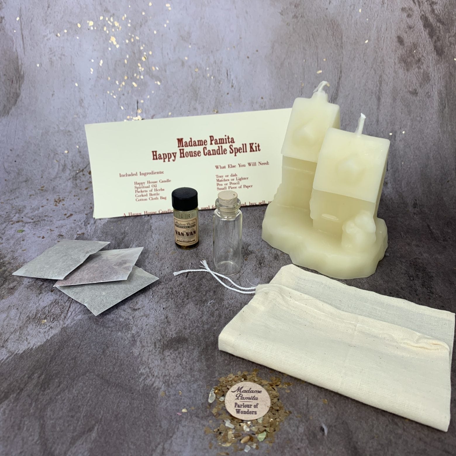 Happy House Candle Spell Kit