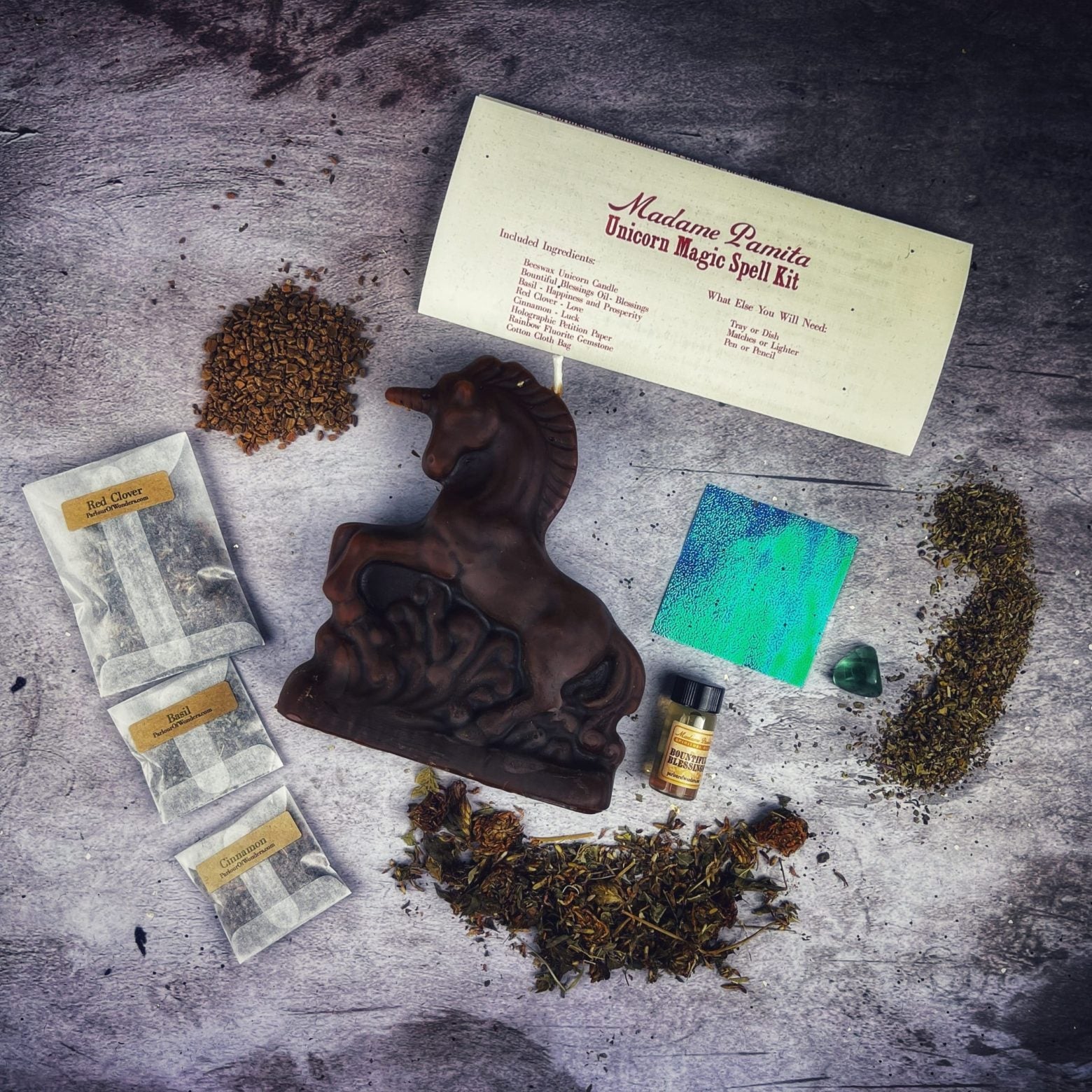 Unicorn Magic Candle Spell Kit