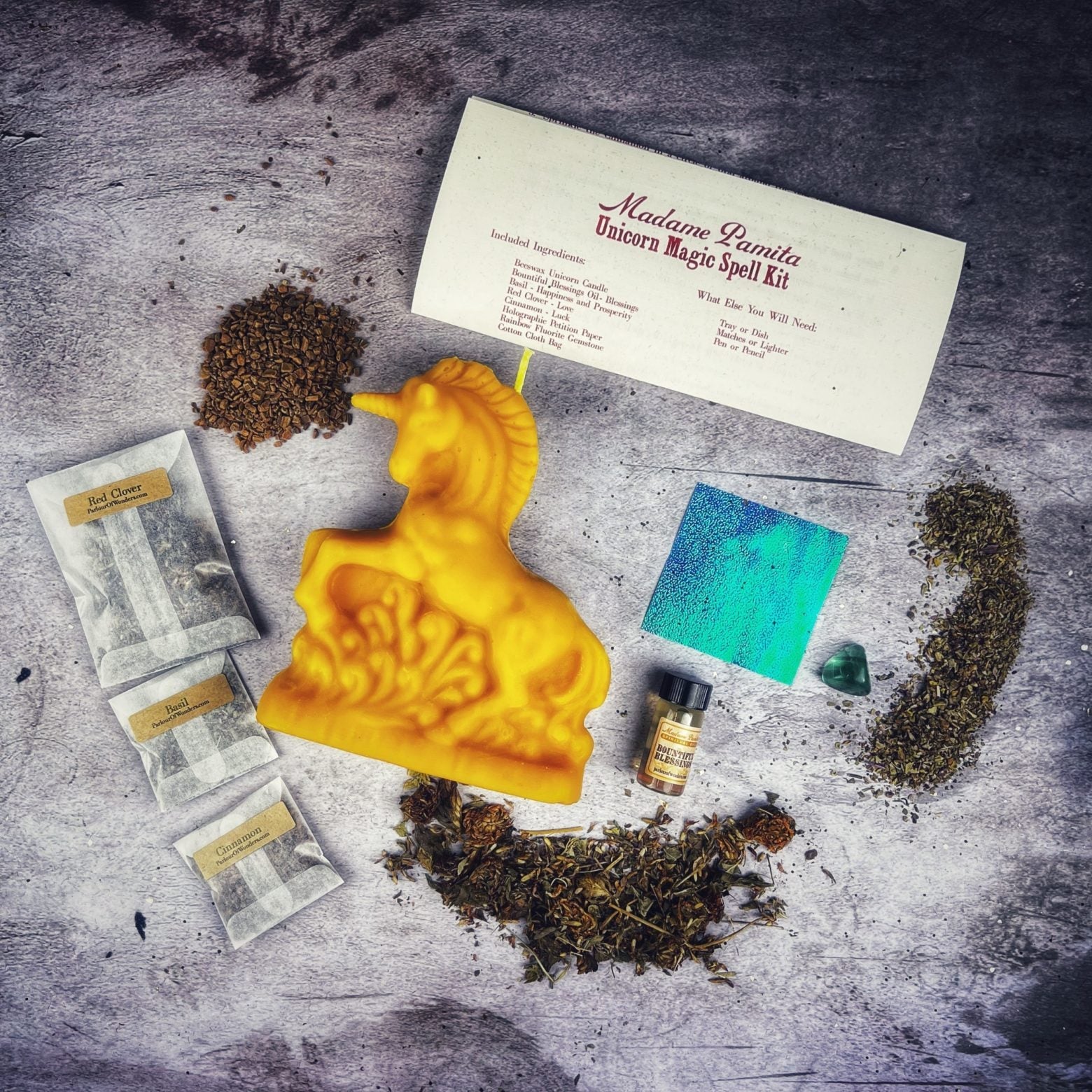 Unicorn Magic Candle Spell Kit