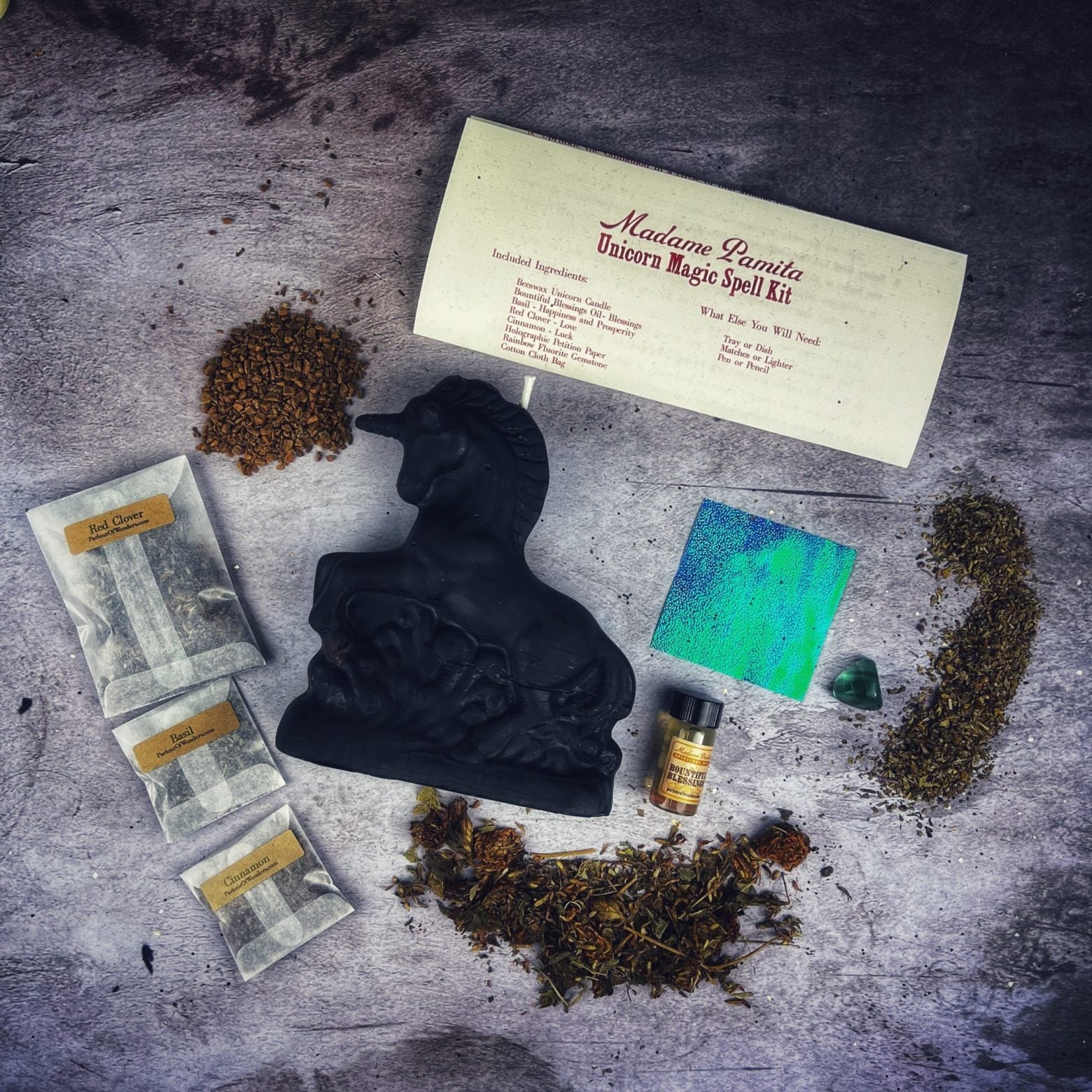 Unicorn Magic Candle Spell Kit