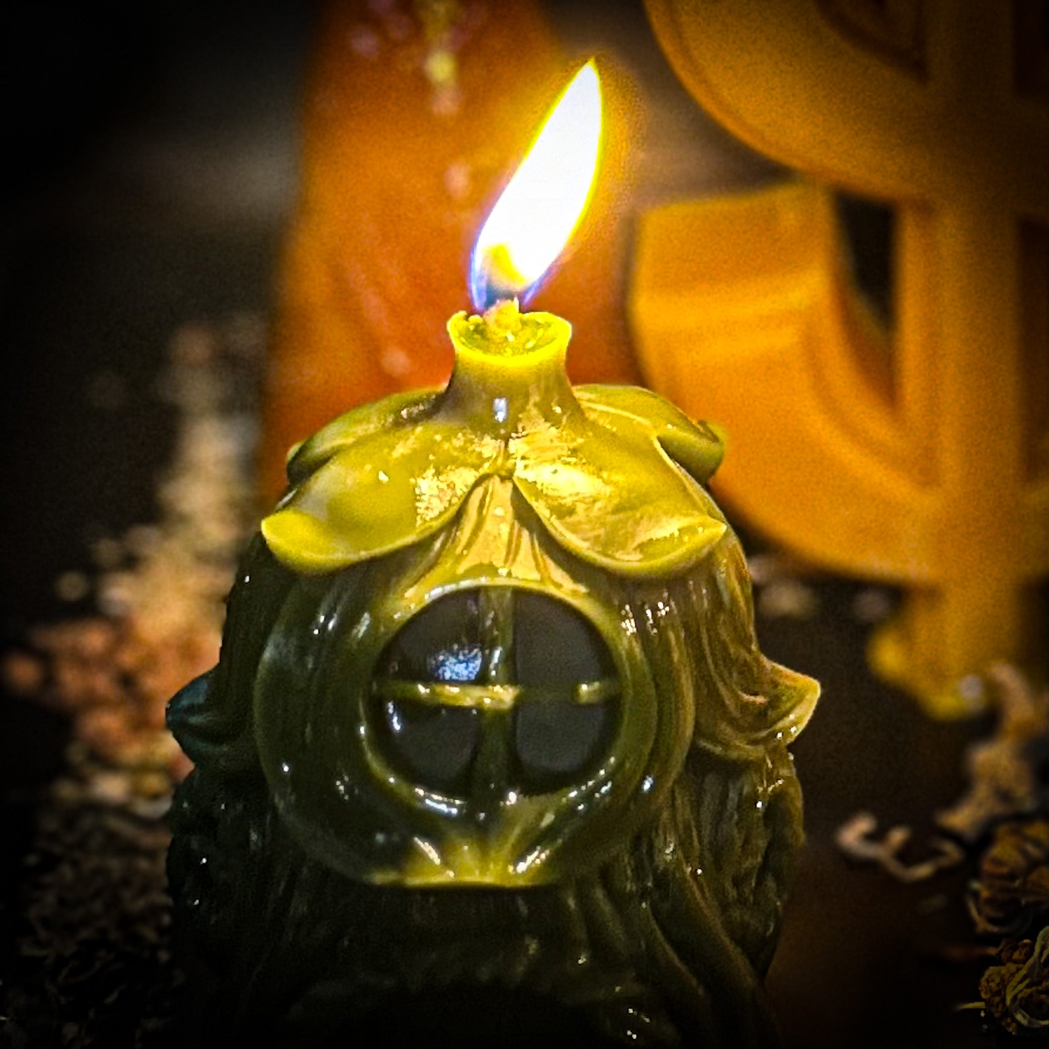 Candle Wax and Flame Reading - Samhain Sabbat Candle Magic Workshop
