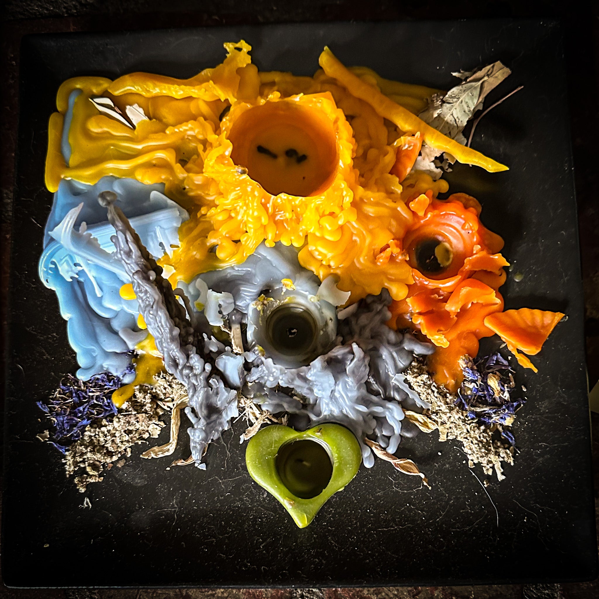 Candle Wax and Flame Reading - Samhain Sabbat Candle Magic Workshop