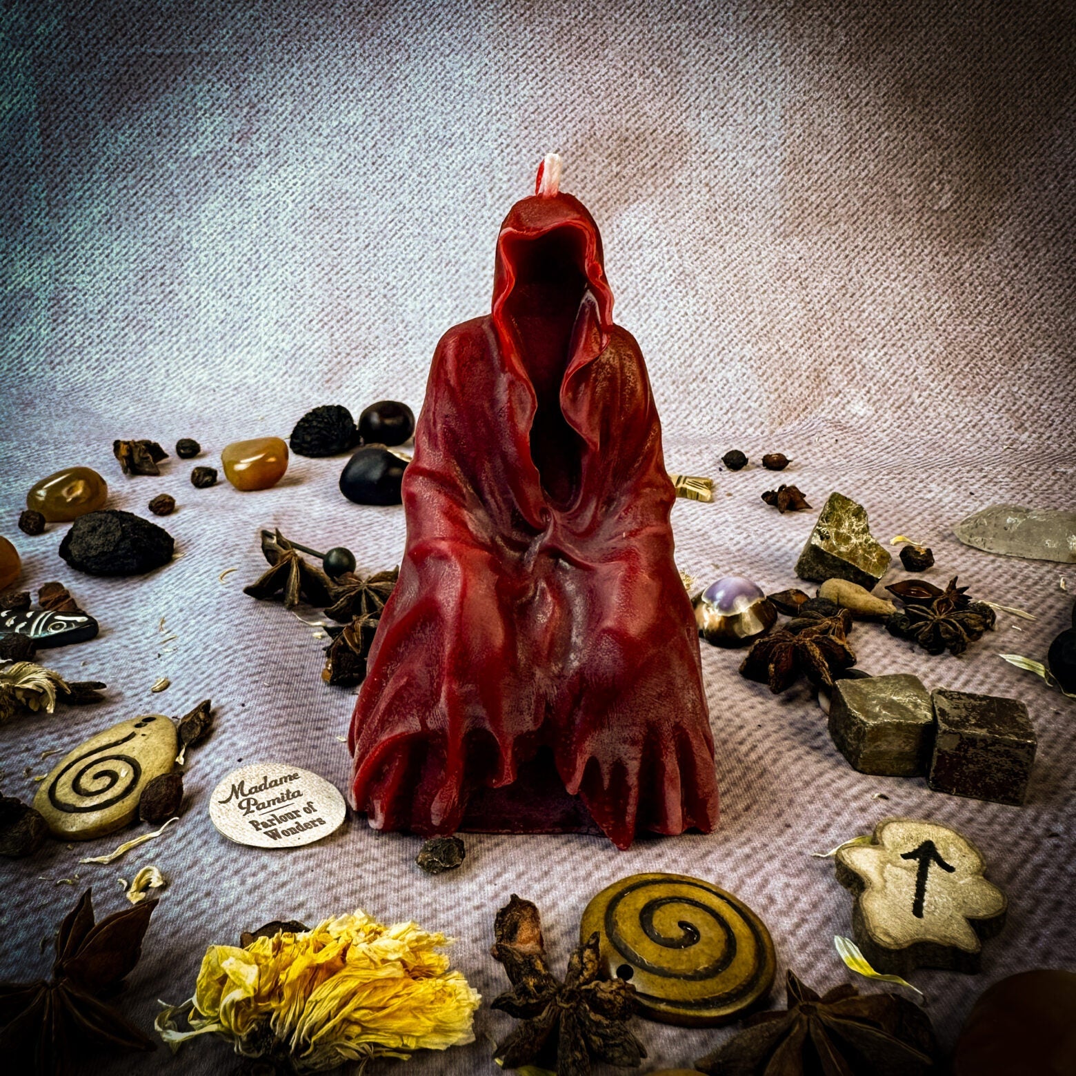 Beeswax Seer Spirit Spell Candle