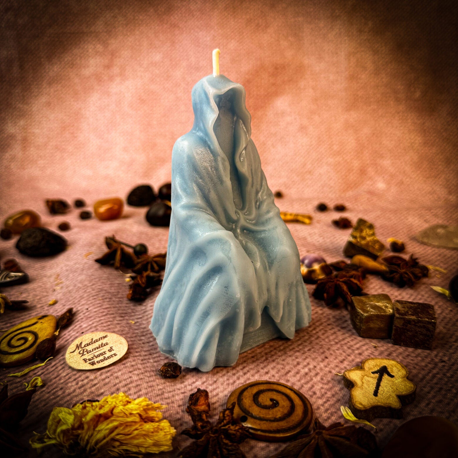Beeswax Seer Spirit Spell Candle