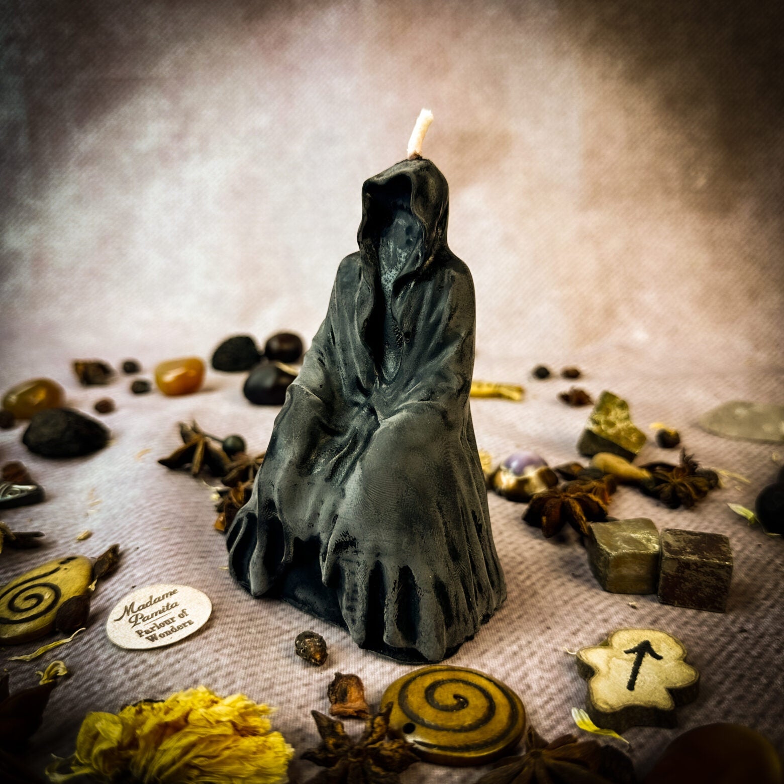 Beeswax Seer Spirit Spell Candle