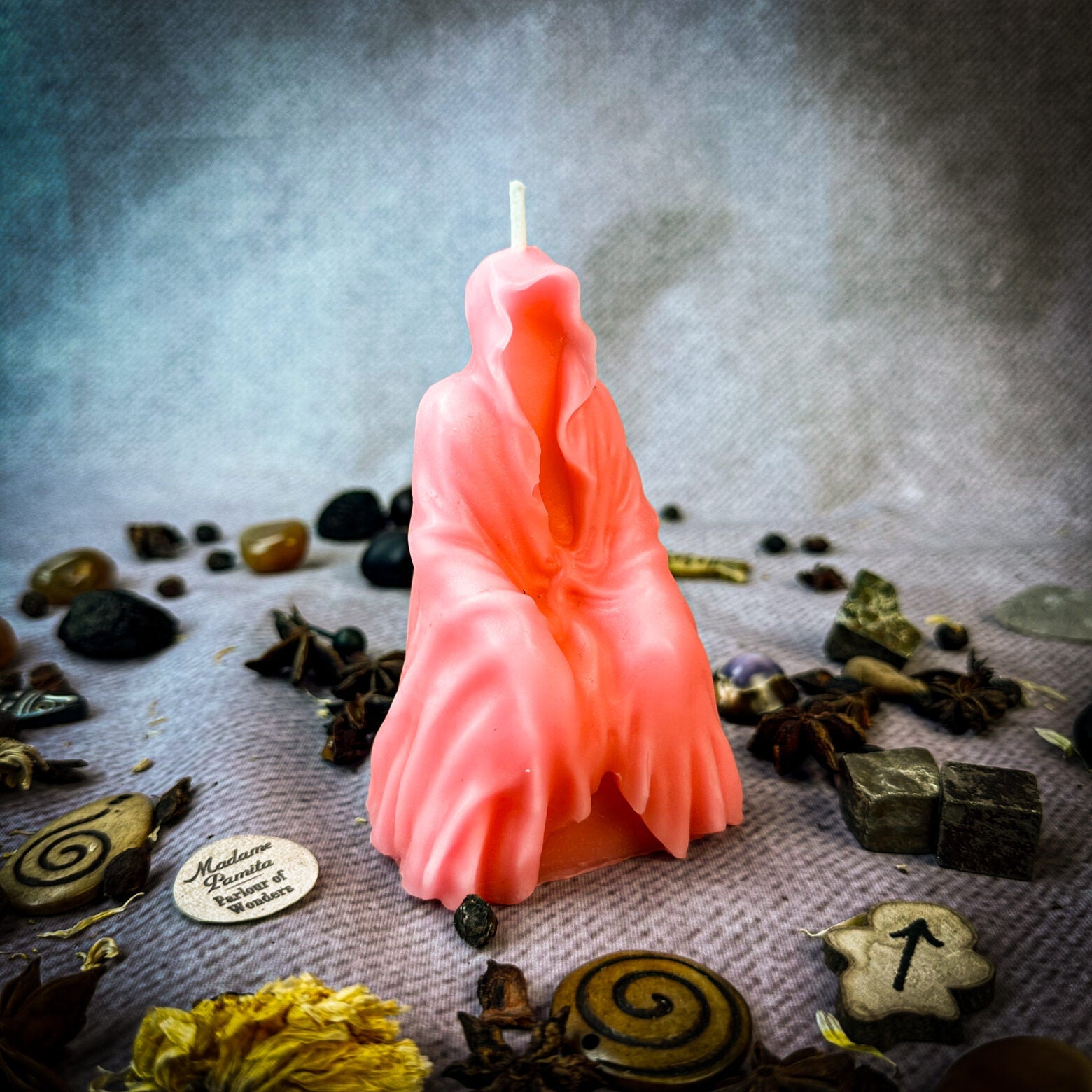 Beeswax Seer Spirit Spell Candle