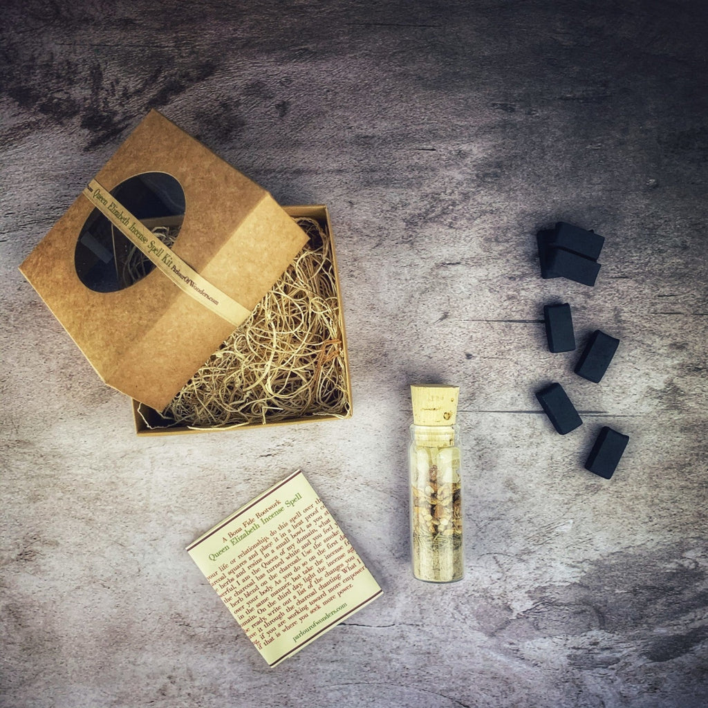 Queen Elizabeth Incense Spell Kit