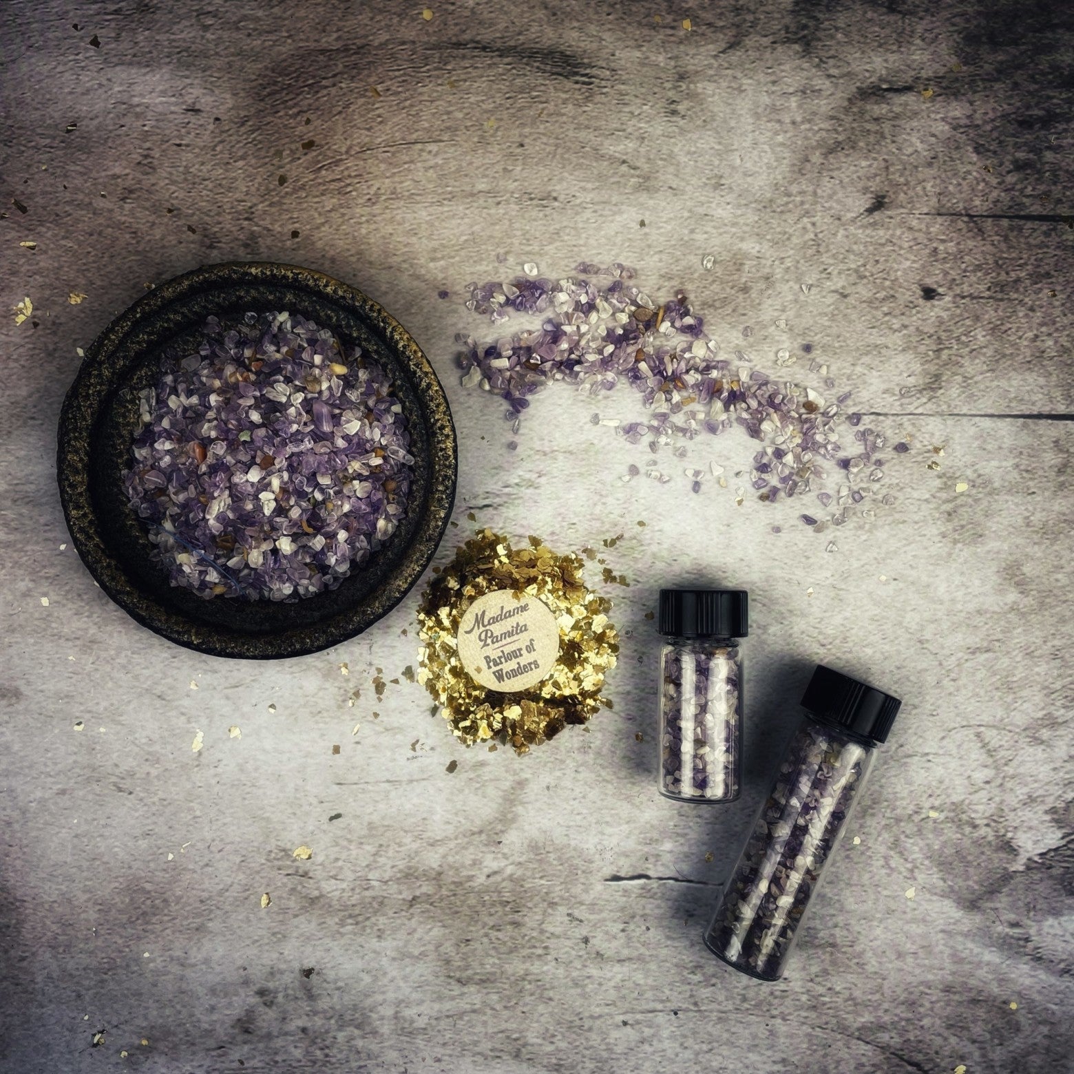 Amethyst Gem Glitter