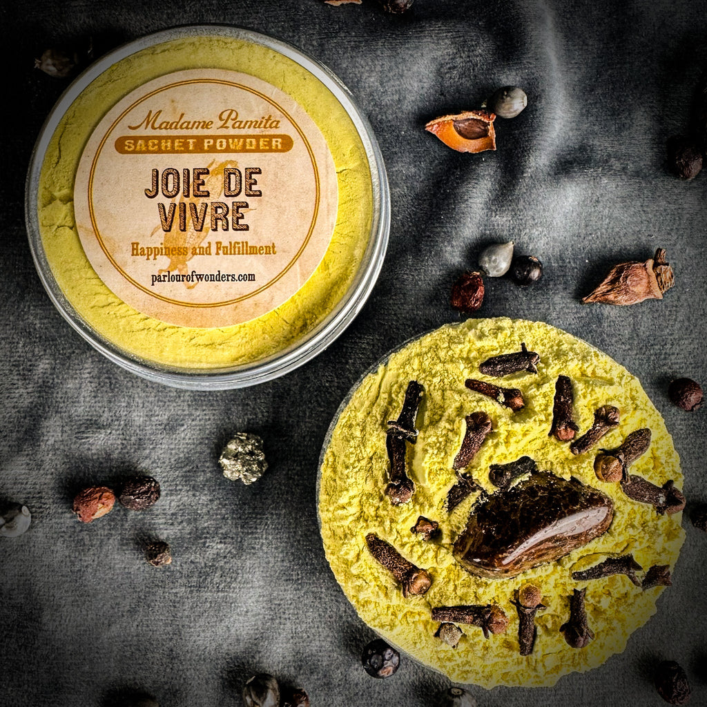 Joie de Vivre Sachet Powder by Madame Pamita