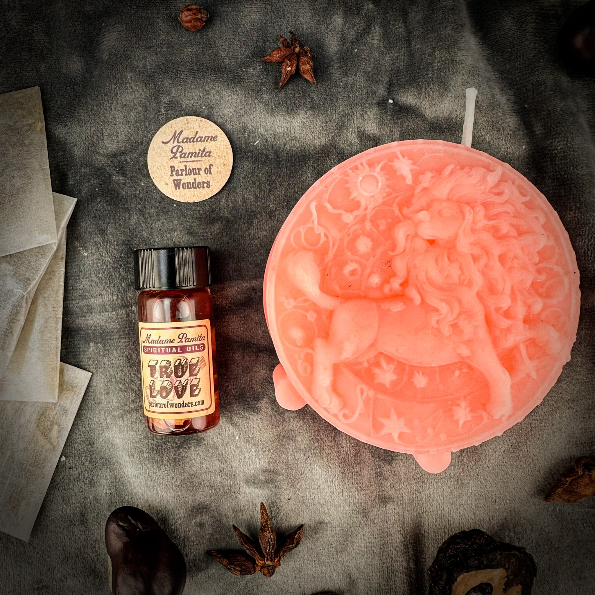 Leo Power Candle Spell Kit - Confidence, Creativity & Charisma Magic