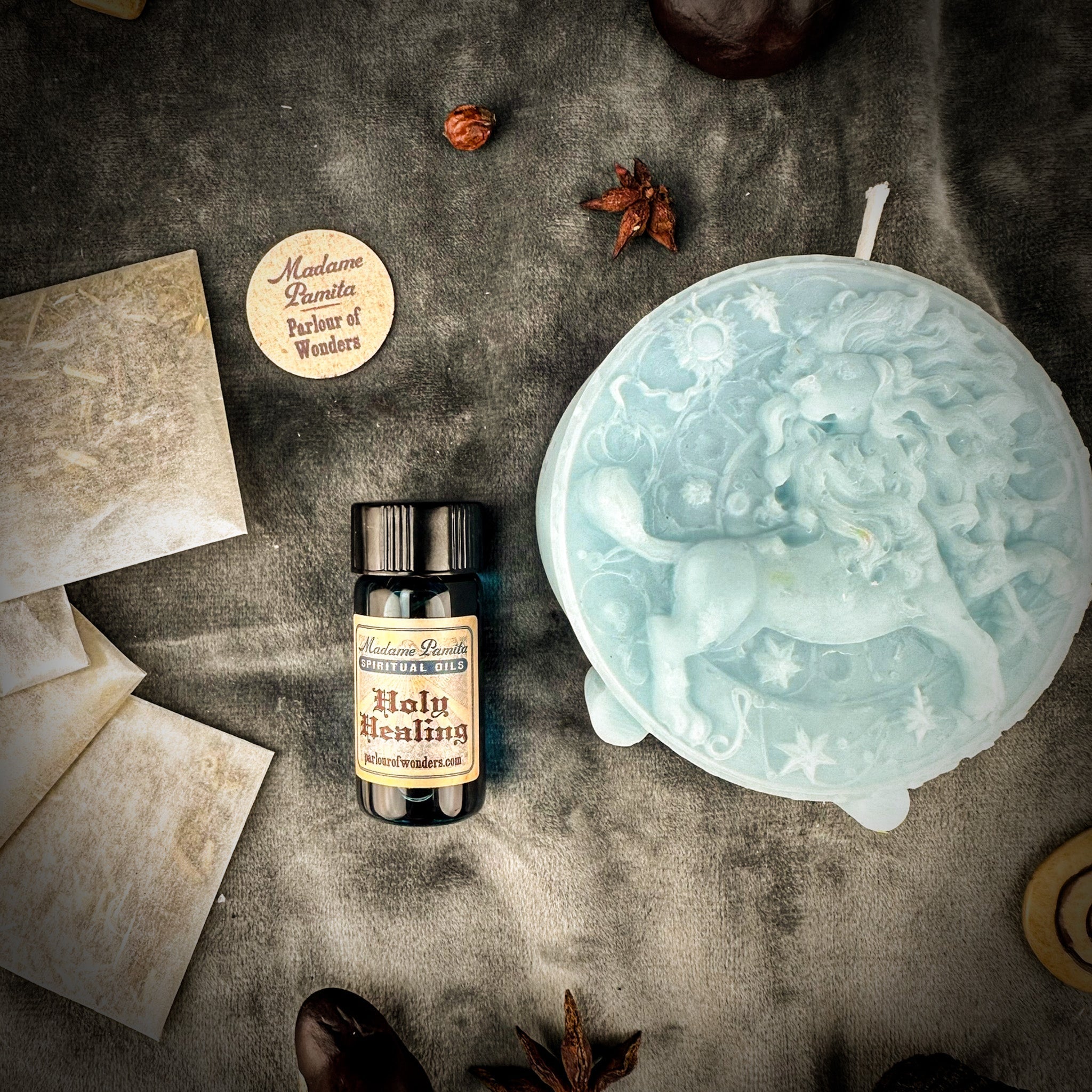 Leo Power Candle Spell Kit - Confidence, Creativity & Charisma Magic
