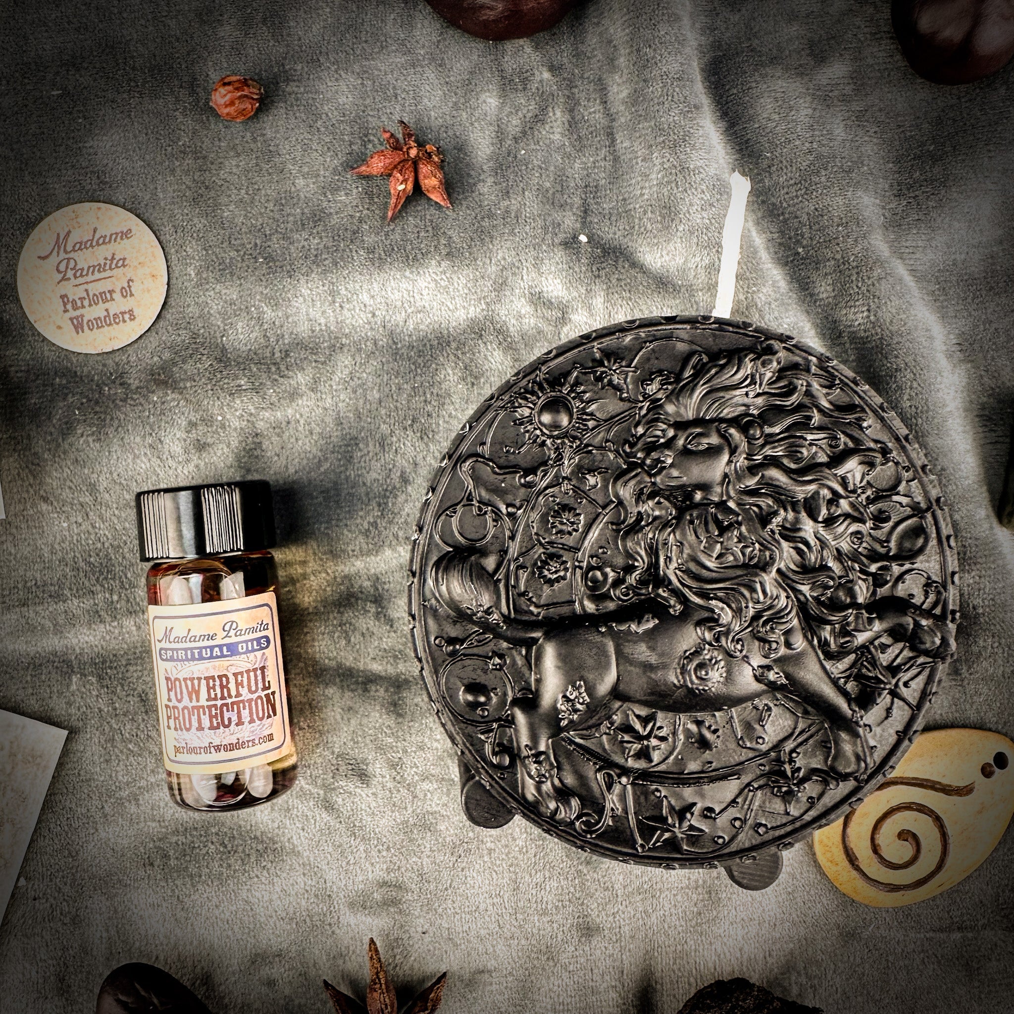 Leo Power Candle Spell Kit - Confidence, Creativity & Charisma Magic