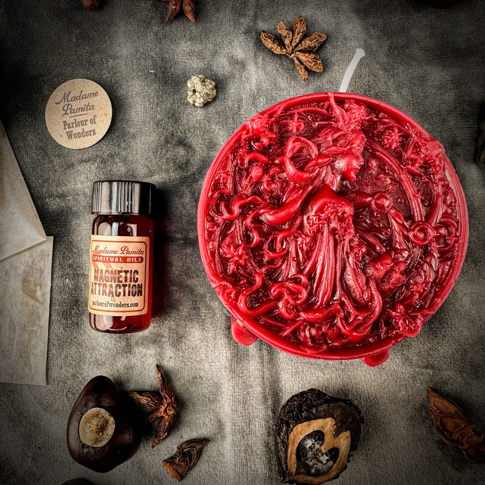 Virgo Power Candle Spell Kit - Focus, Practicality & Healing Magic